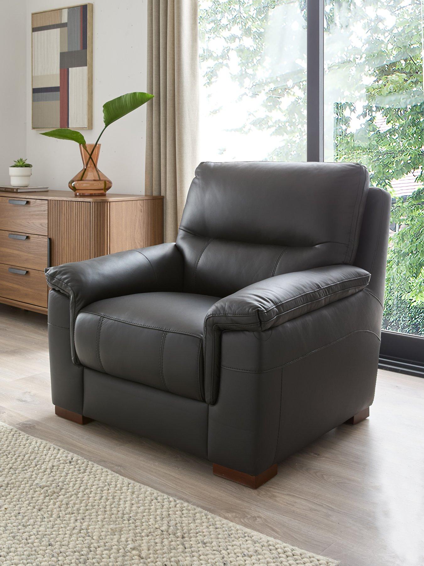 Very Home Prenton Leather Chair