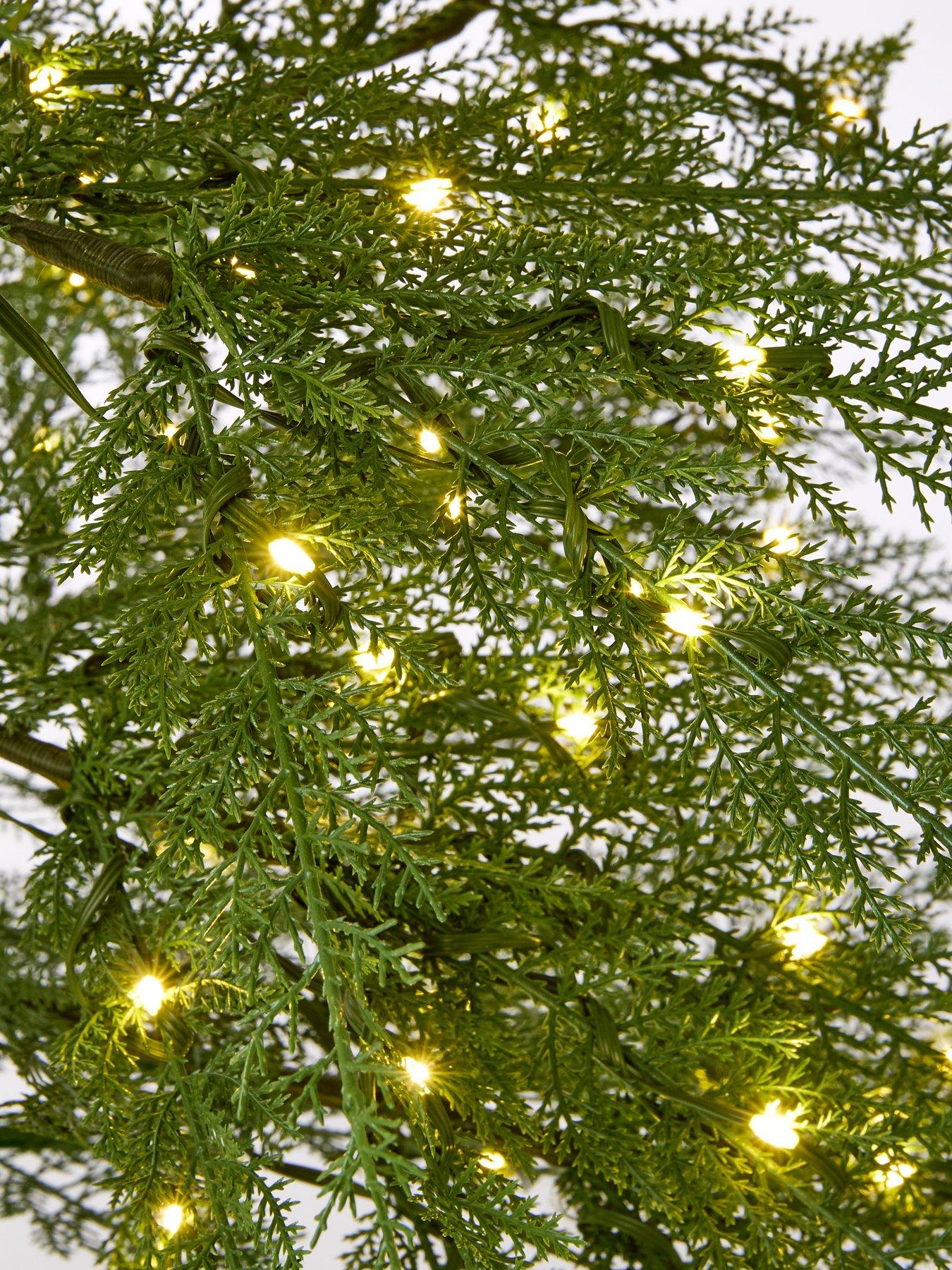 very-home-7ft-pre-lit-delicate-fern-christmas-tree-with-twinkling-lightsoutfit