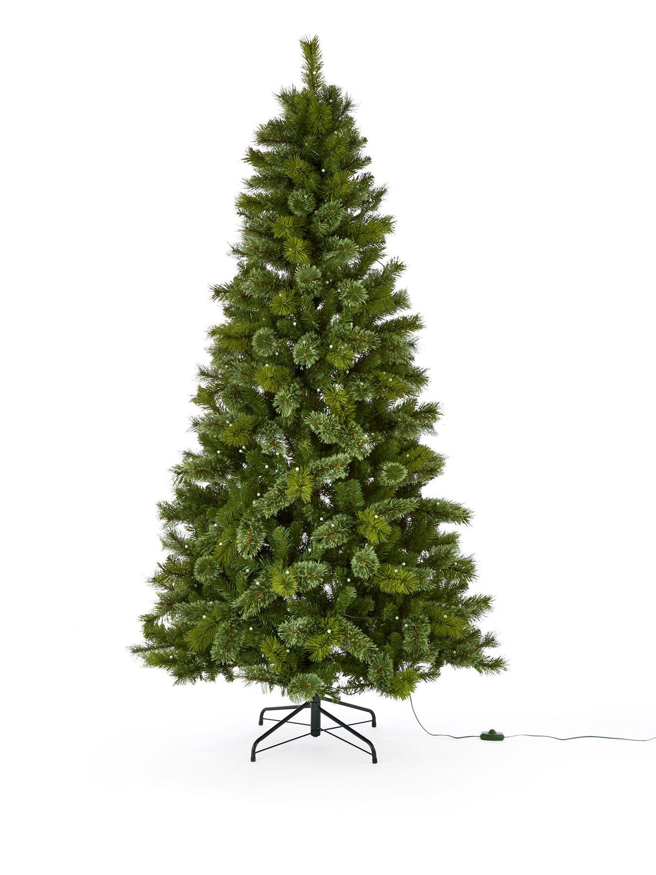 Image 3 of 6 of Very Home 6ft Pre Lit Mirabelle Cashmere Tips Christmas Tree