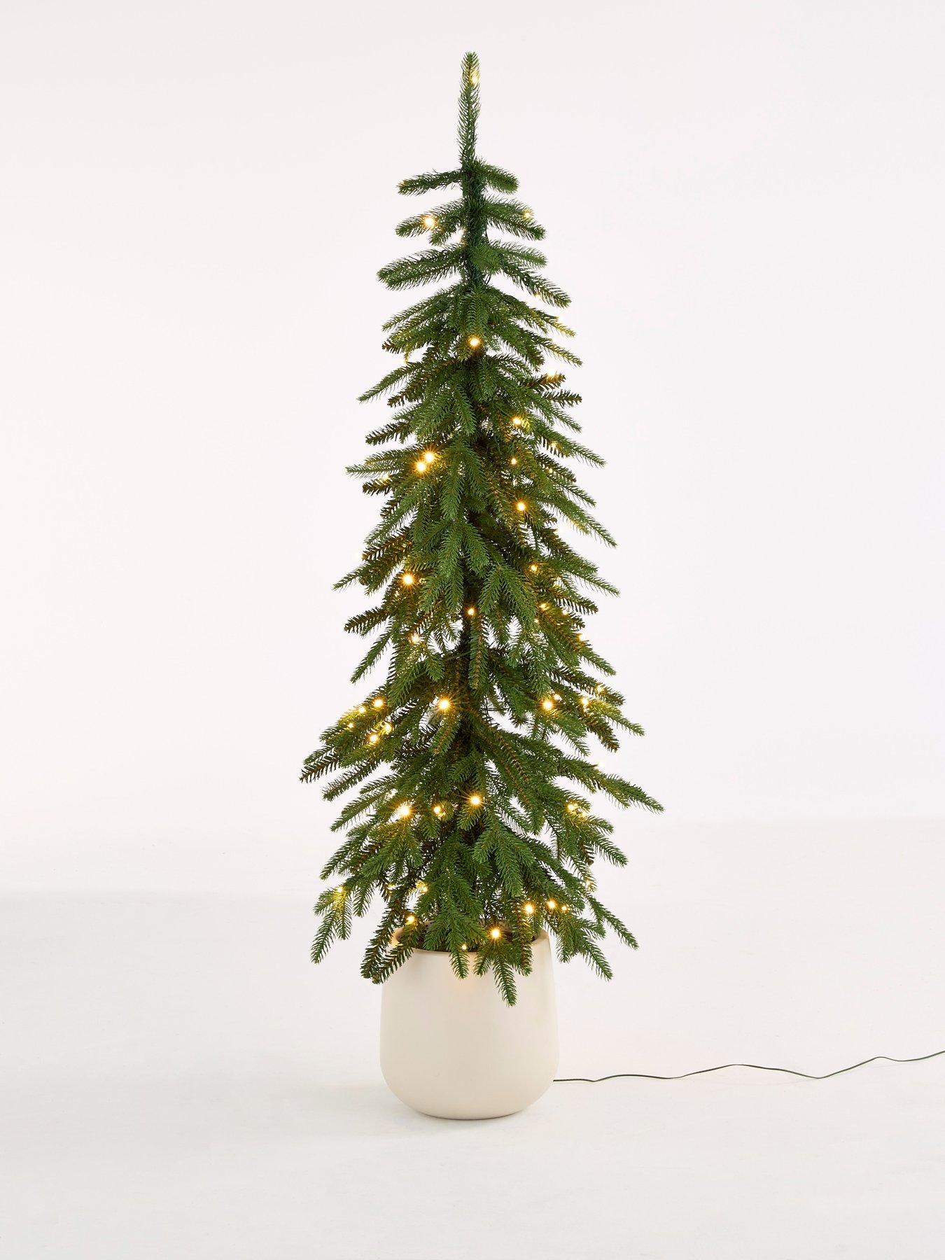 Image 2 of 6 of Very Home 5ft Prelit Potted Indoor/Outdoor Christmas Tree