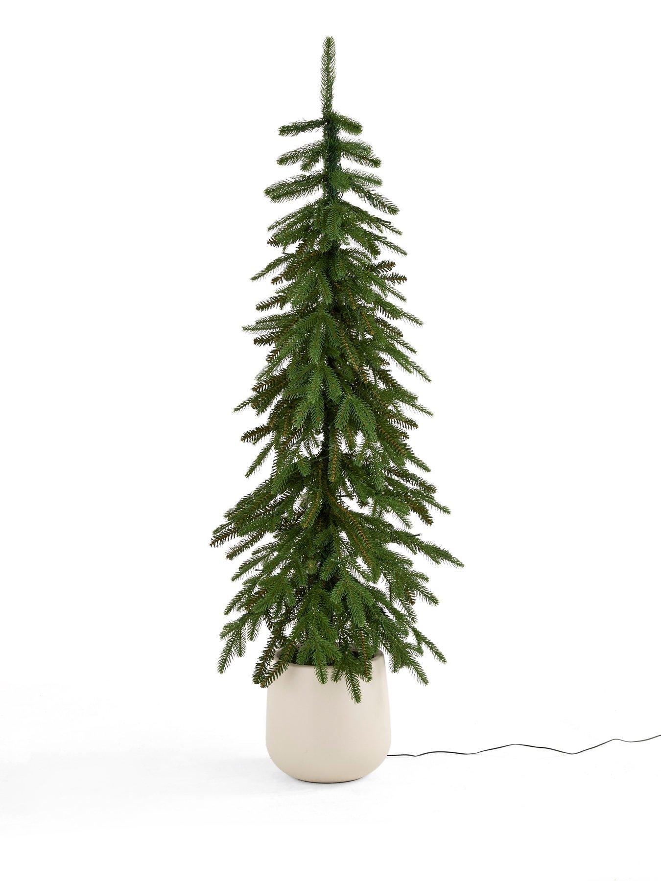 Image 3 of 6 of Very Home 5ft Prelit Potted Indoor/Outdoor Christmas Tree
