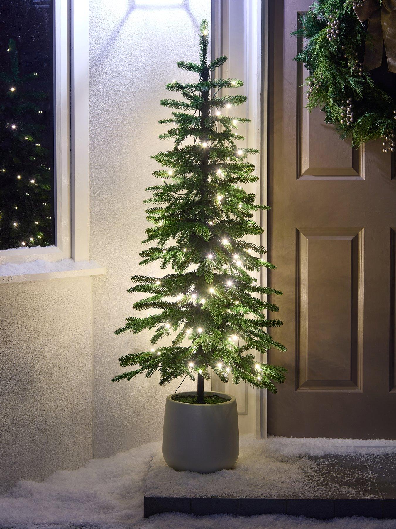 Image 6 of 6 of Very Home 5ft Prelit Potted Indoor/Outdoor Christmas Tree