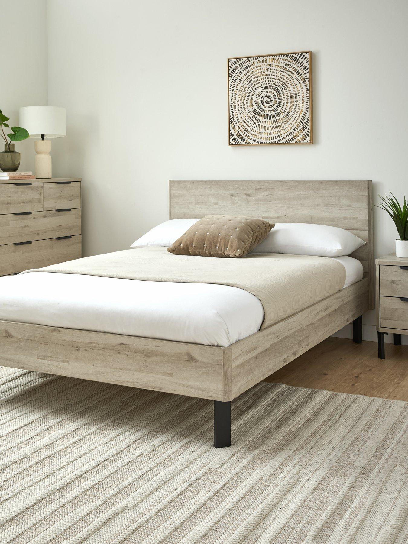 Image 1 of 7 of Very Home Harlem Bed Frame with Mattress Options (Buy and SAVE!)&nbsp;- FSC&reg; Certified