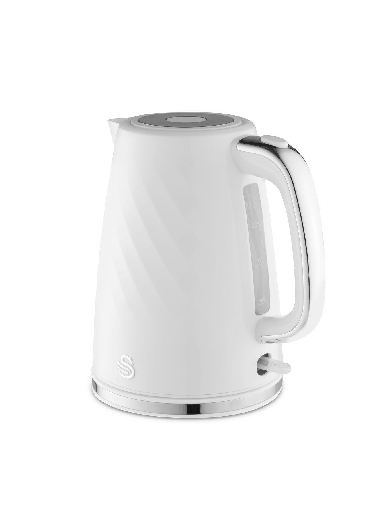 Image 2 of 6 of Swan EEJB258 Windsor 2 Slice Toaster and Kettle Set - White
