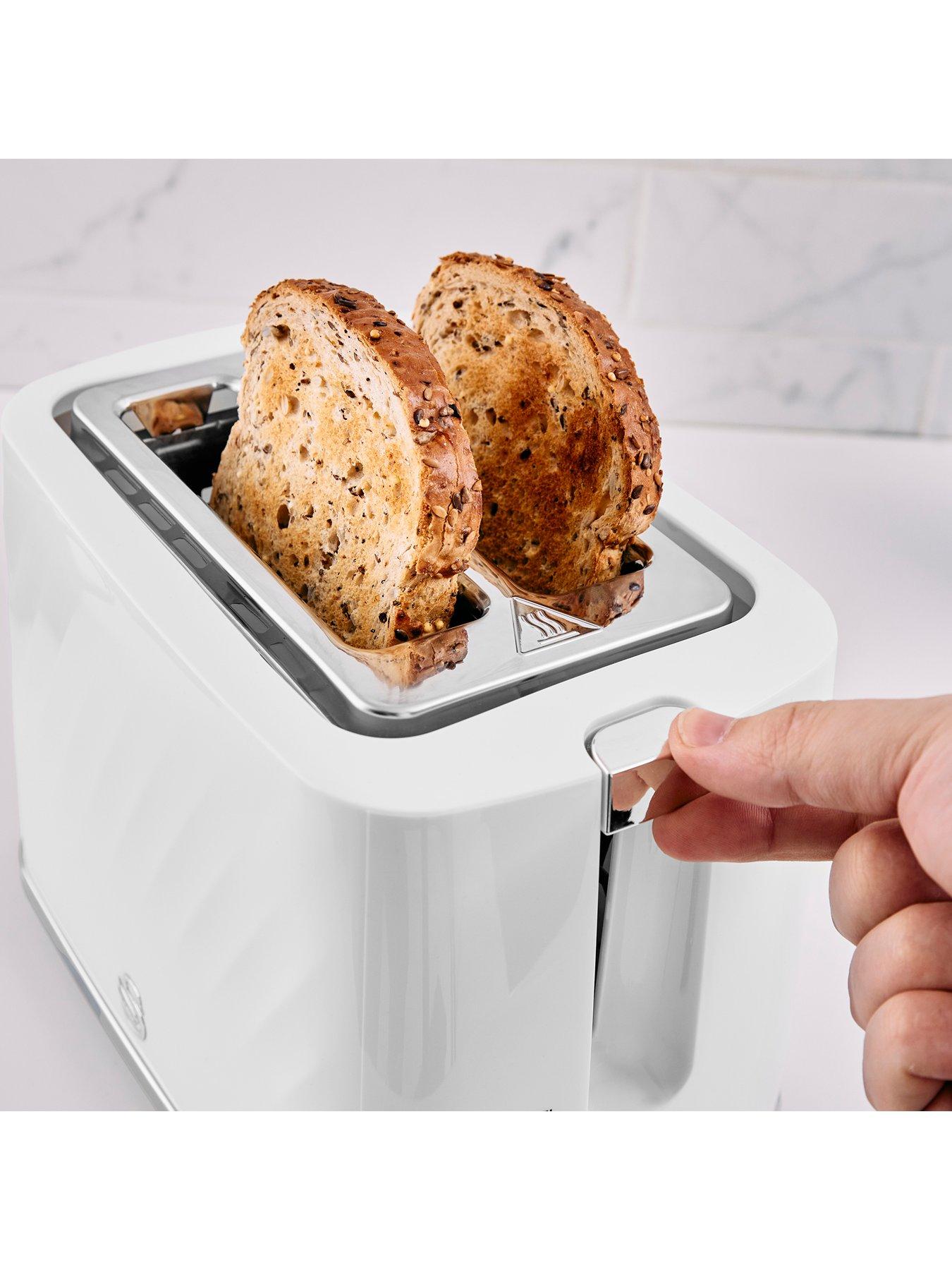 Image 5 of 6 of Swan EEJB258 Windsor 2 Slice Toaster and Kettle Set - White
