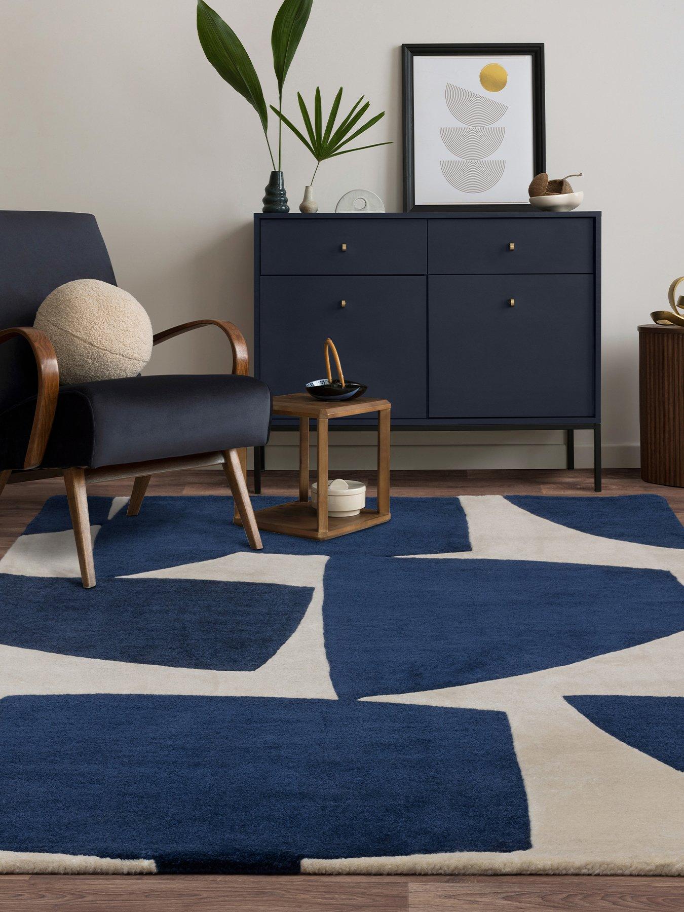 Image 1 of 6 of Asiatic Romy Kite Blue Rug
