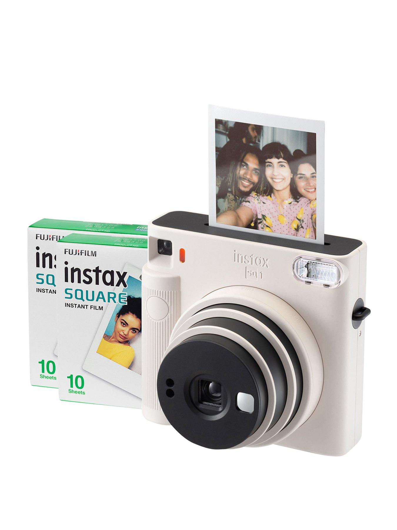 Image 1 of 6 of Fujifilm Instax Fujifilm Instax Square SQ1 Instant Camera + 20 Shot Pack