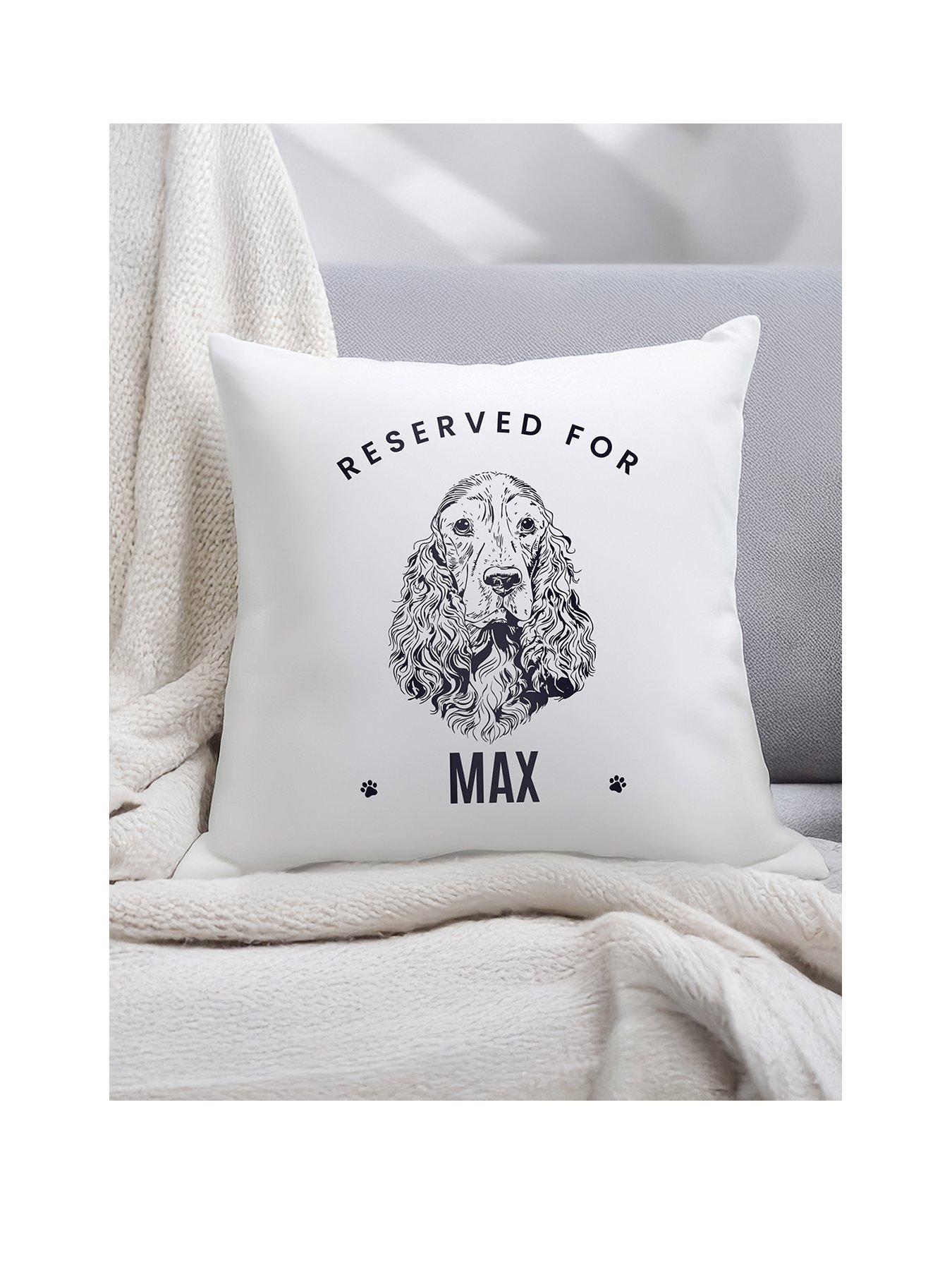 The Personalised Memento Company Personalised Dog Breed Cushion