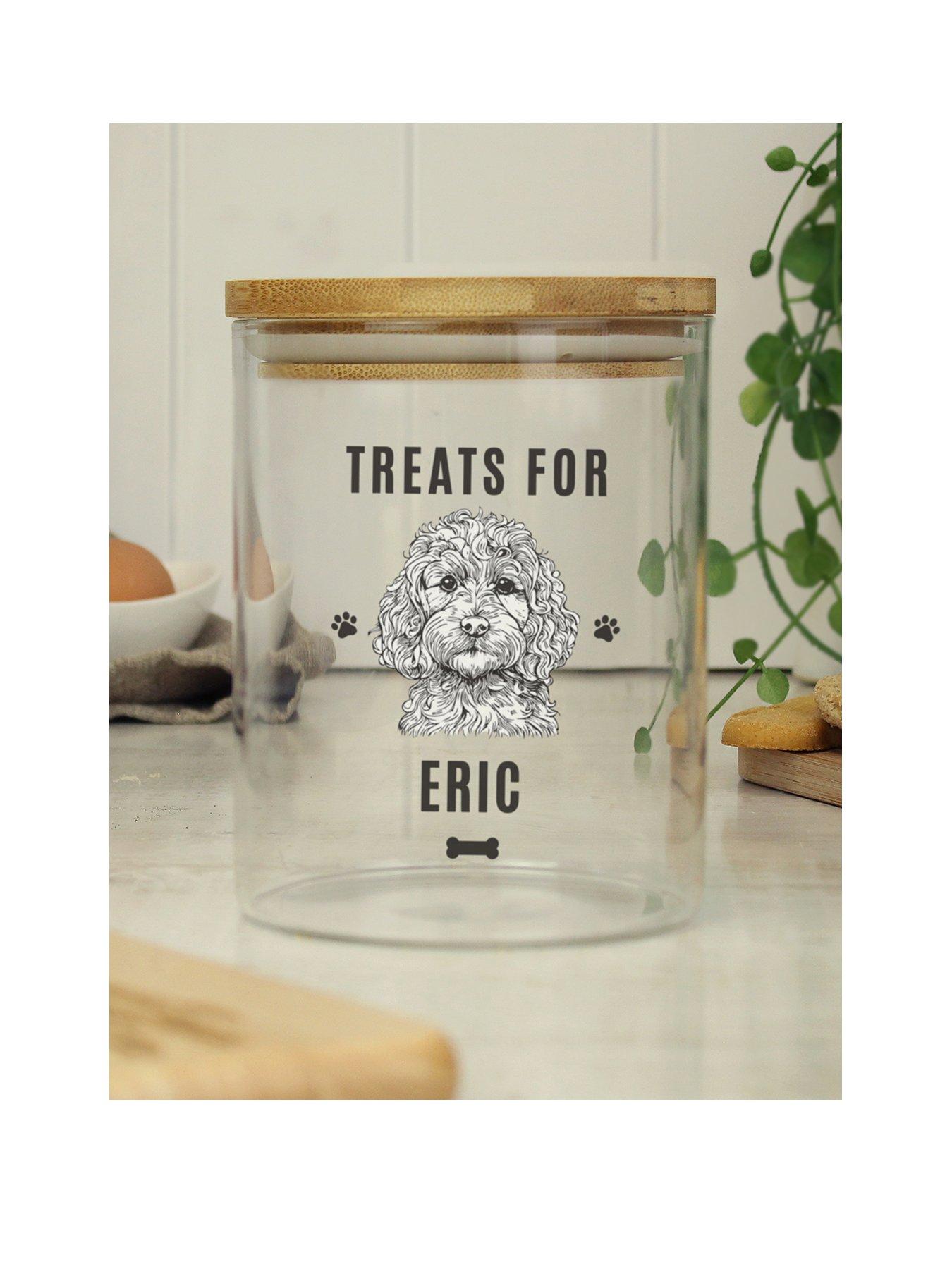 The Personalised Memento Company Personalised Dog Breed Treat Jar