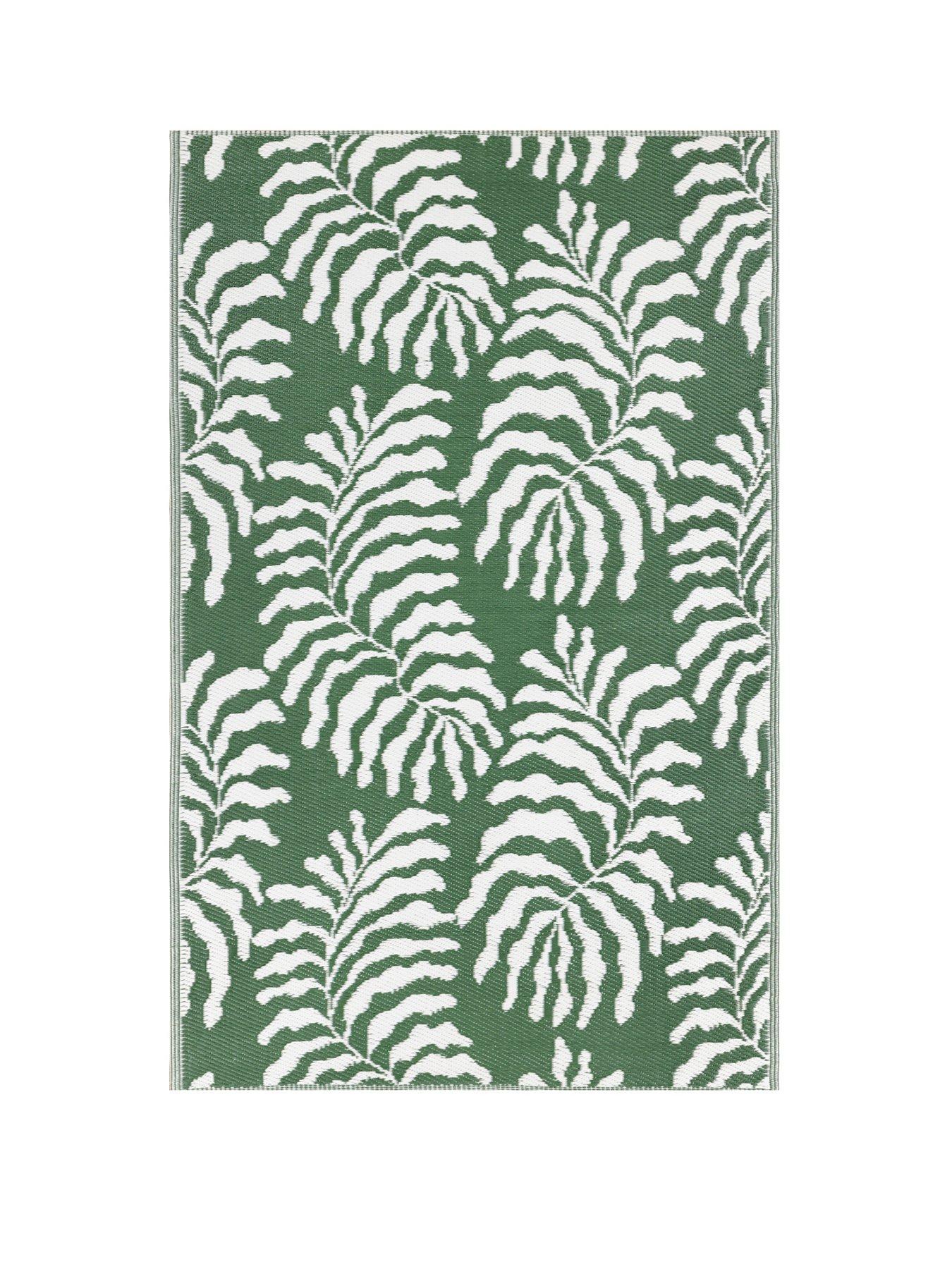 Image 2 of 7 of Furn Tocorico Green Outdoor Rug 120x180