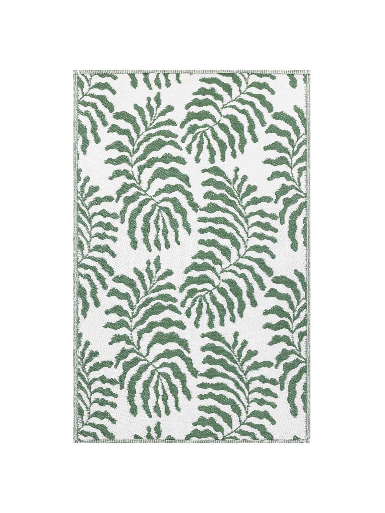 Image 3 of 7 of Furn Tocorico Green Outdoor Rug 120x180