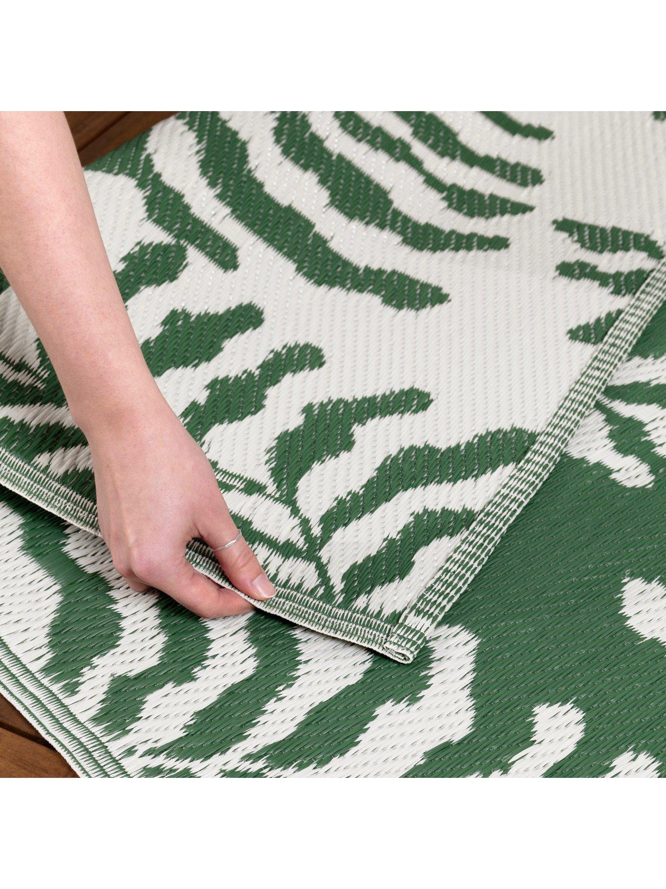 Image 5 of 7 of Furn Tocorico Green Outdoor Rug 120x180