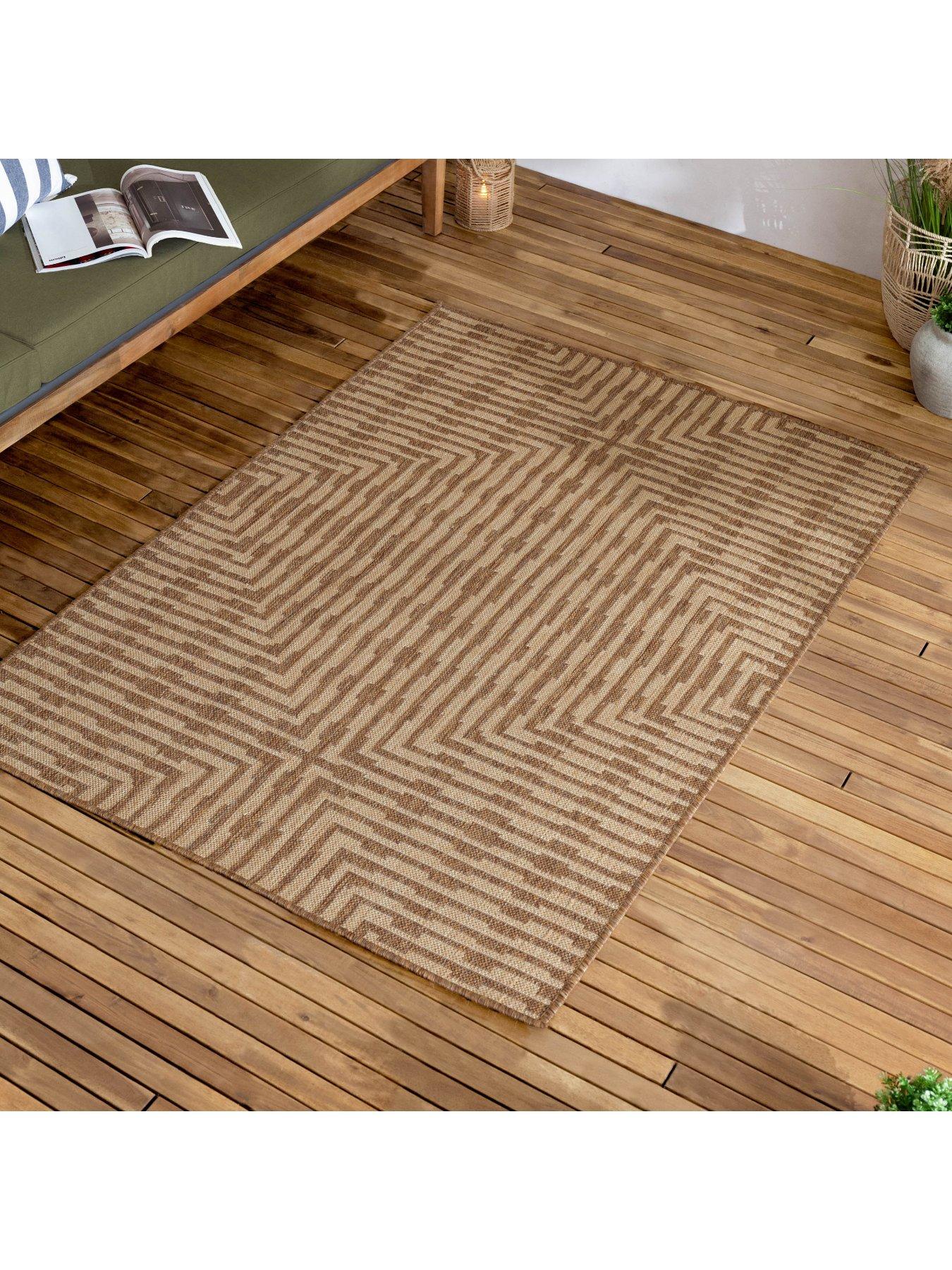 Image 4 of 5 of Yard Sandown Jute Effect Rug - Natural
