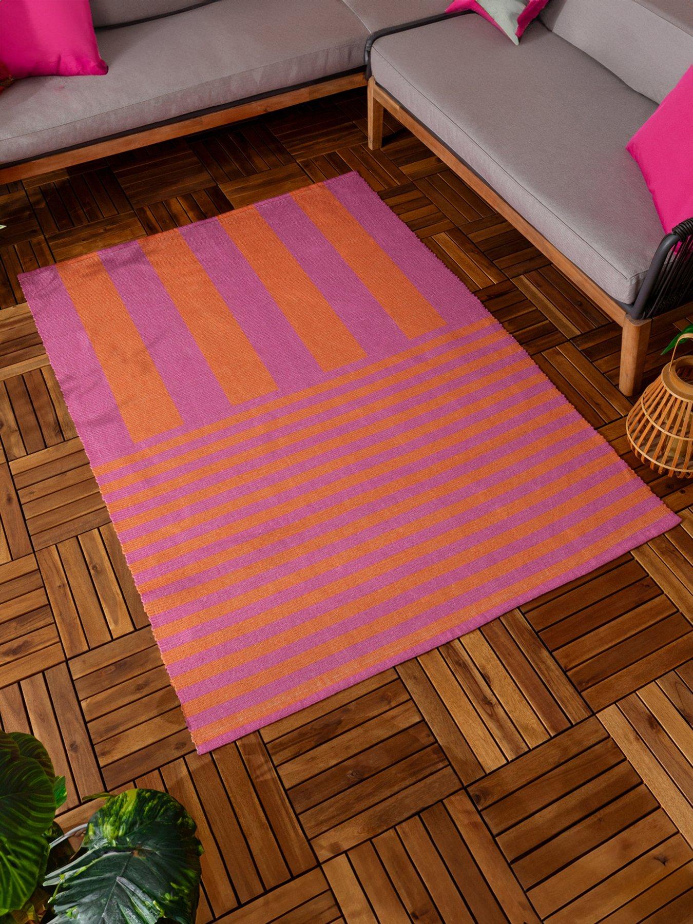 furn-deck-orangepink-stripe-outdoor-rug-120x170