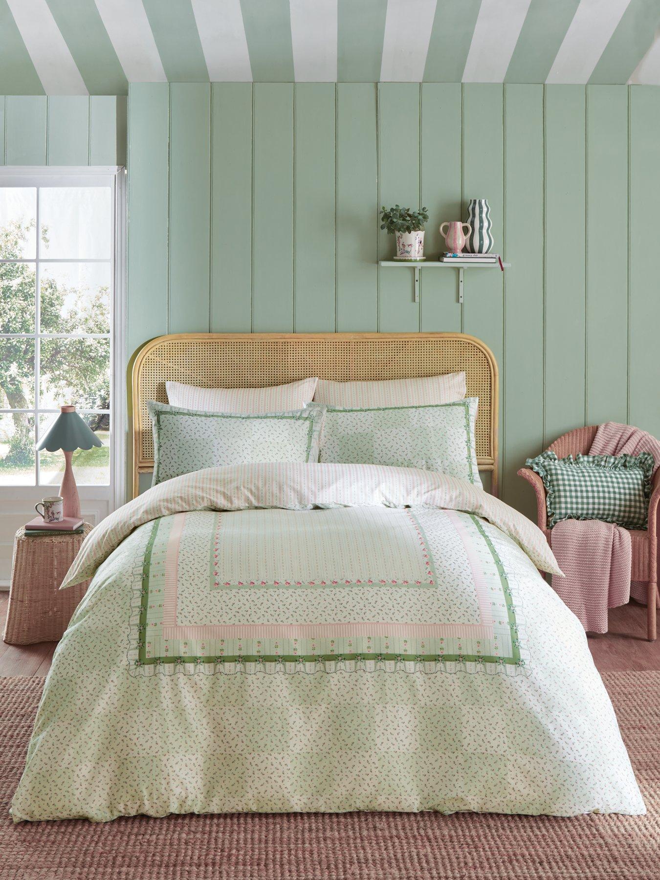 undefined Archive Book 100% Cotton Percale Duvet Cover Set