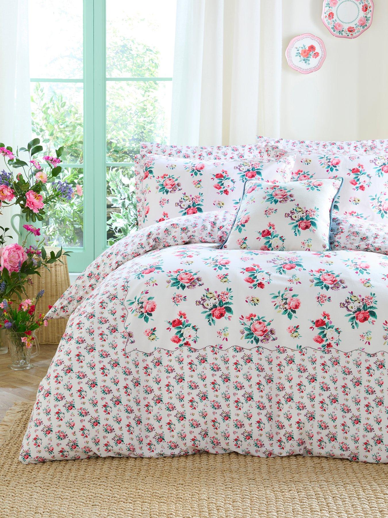 undefined Icon Floral 100% Cotton Percale Duvet Cover Set