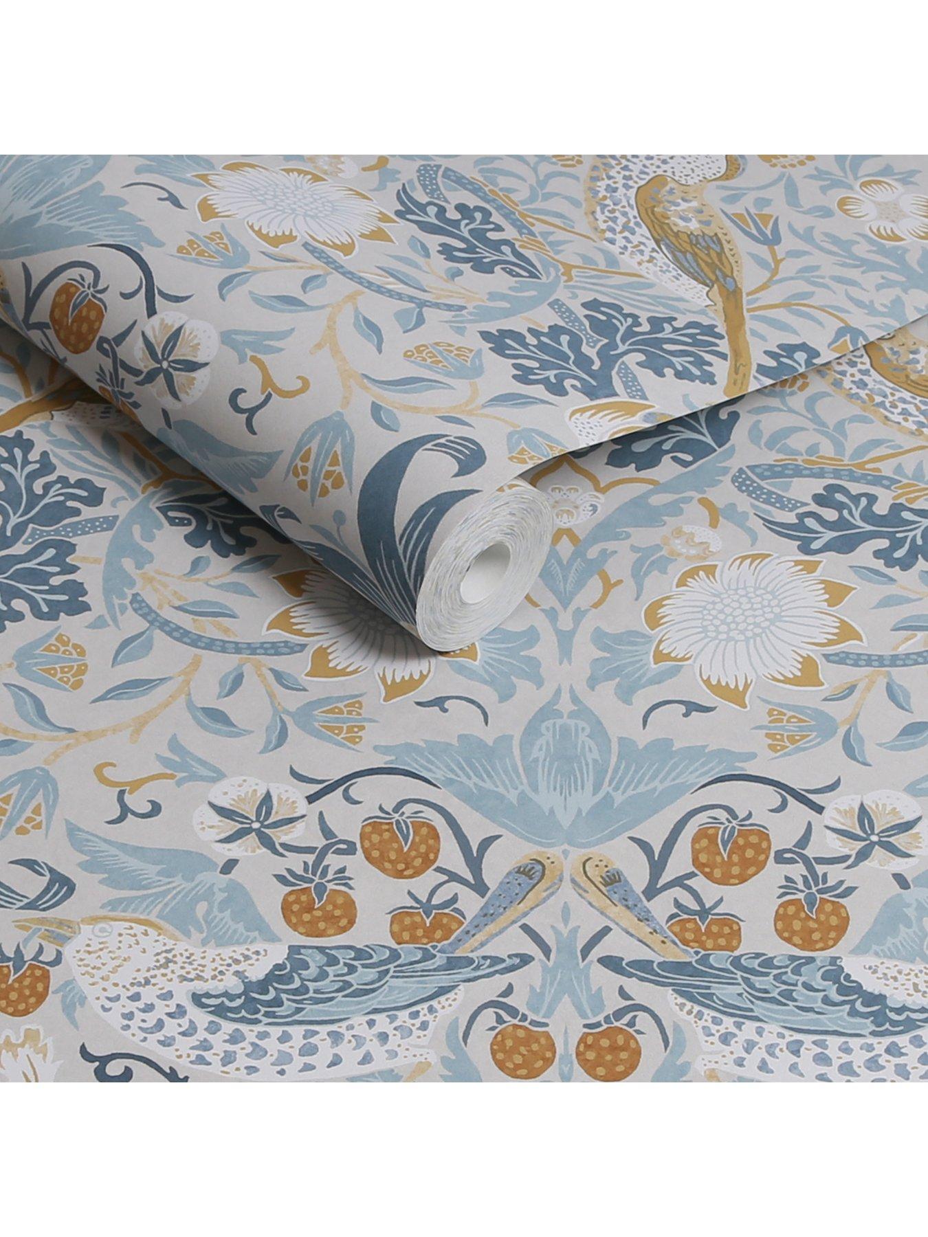 william-morris-at-home-strawberry-thief-wallpaper-in-soft-blueback
