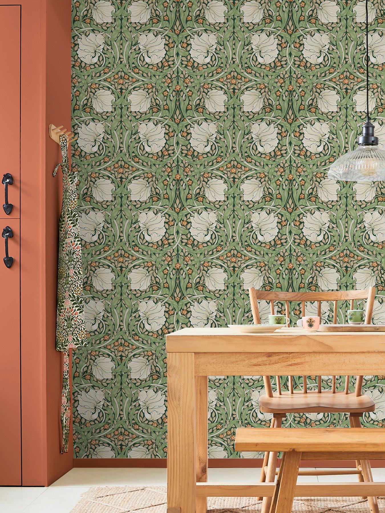 william-morris-at-home-pimpernel-wallpaper-in-green