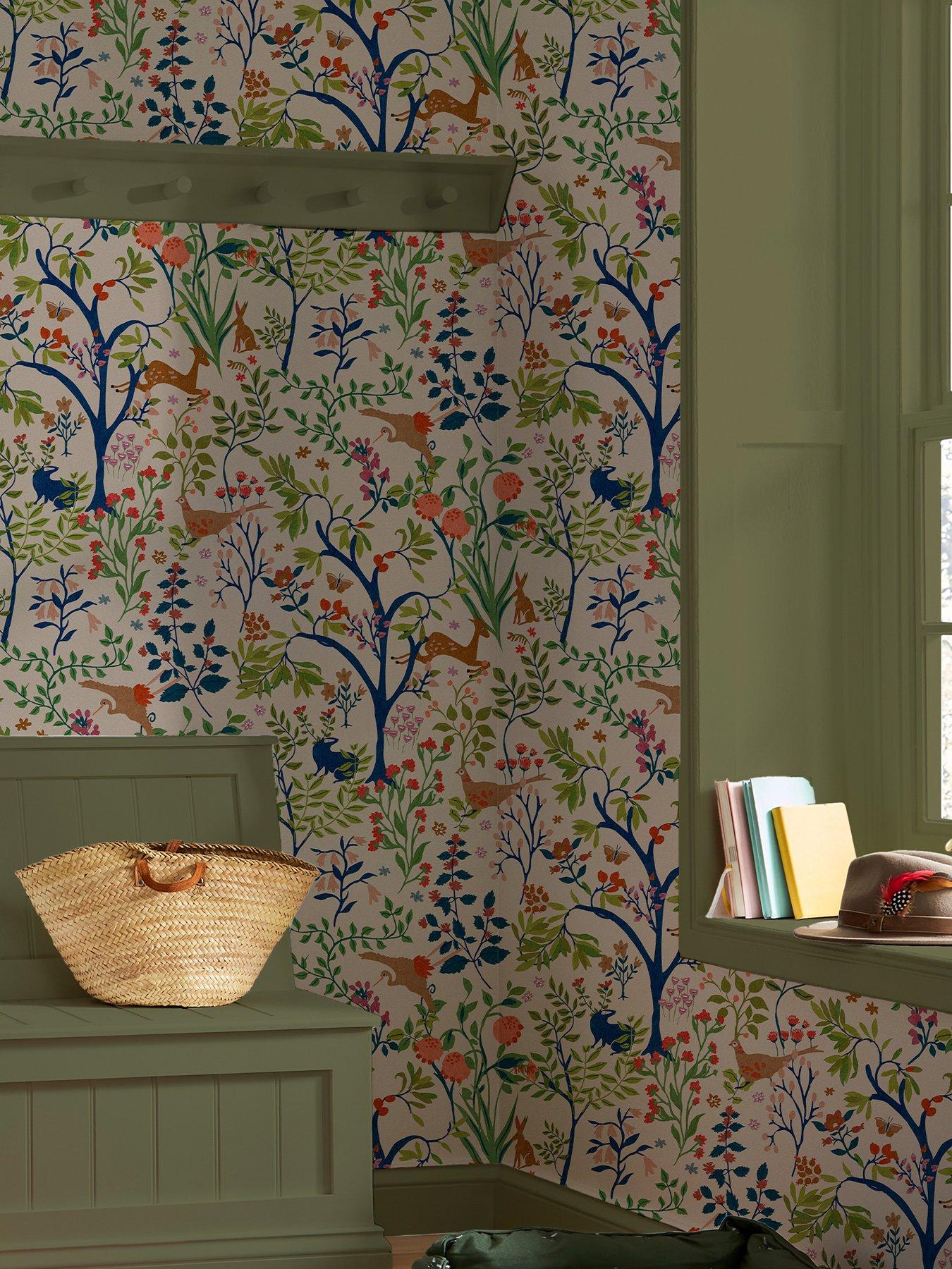 Joules Joules Enchanted Woodland Antique Crème Wallpaper