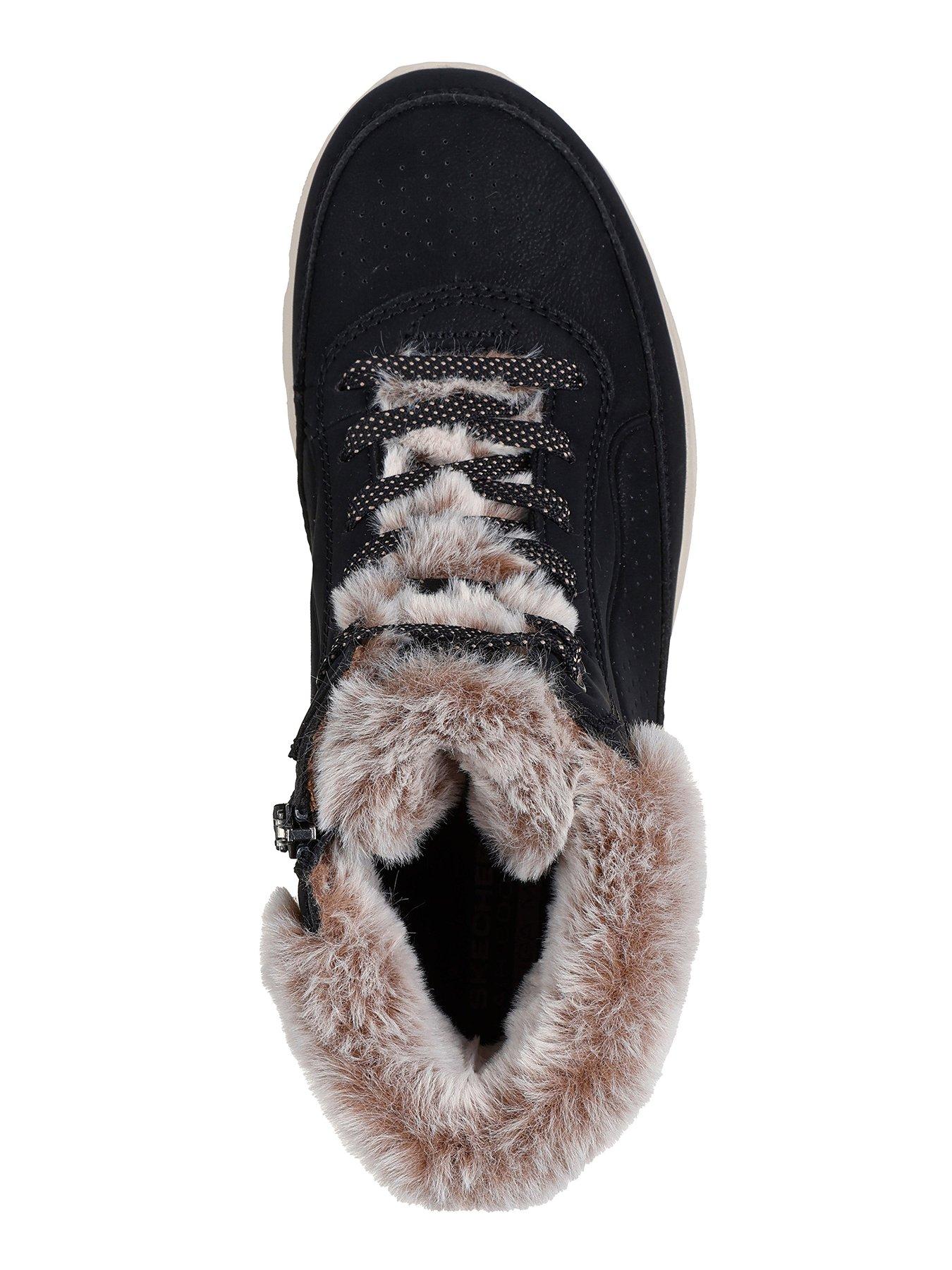 skechers-glacial-ultra-mountain-muse-boot-blackoutfit