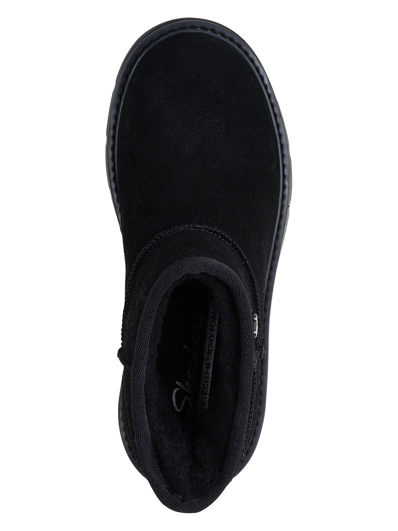 Image 3 of 5 of Skechers Keepsakes Cozy Cozy Mini Boot - Black