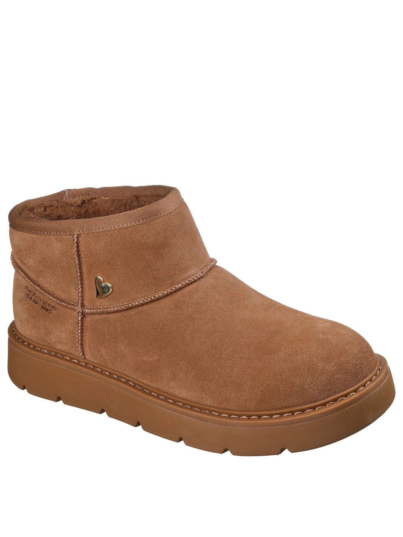 skechers-keepsakes-cozy-cozy-mini-boot-chestnutstillFront