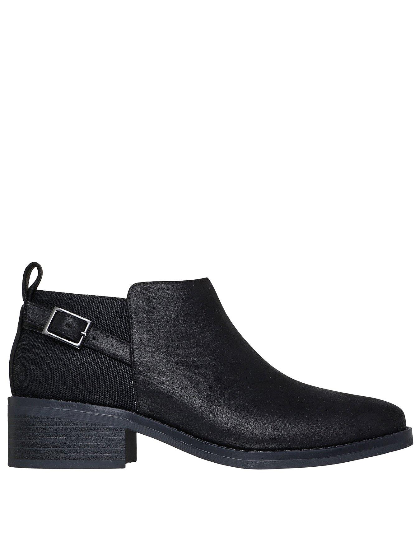 Image 1 of 5 of Skechers Bobs Wander Luxe Boots - Black