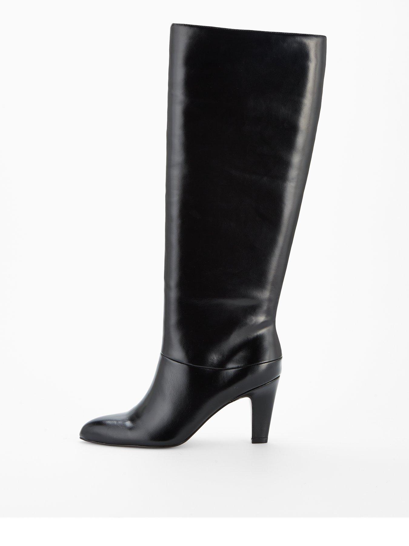 the-very-collection-block-heel-straight-legnbspknee-boots-blackstillFront