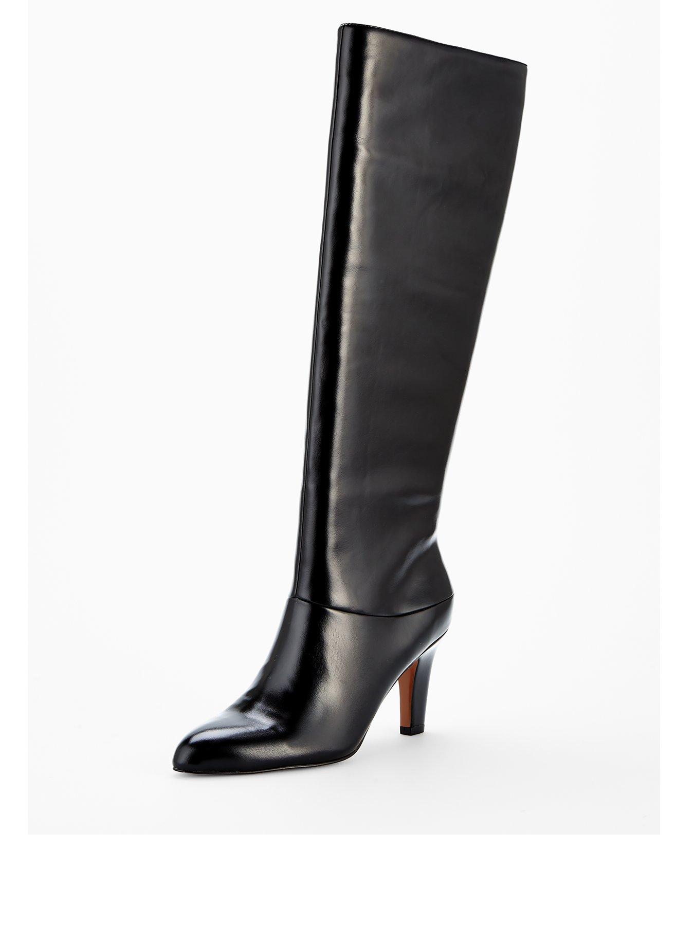 the-very-collection-block-heel-straight-legnbspknee-boots-blackback