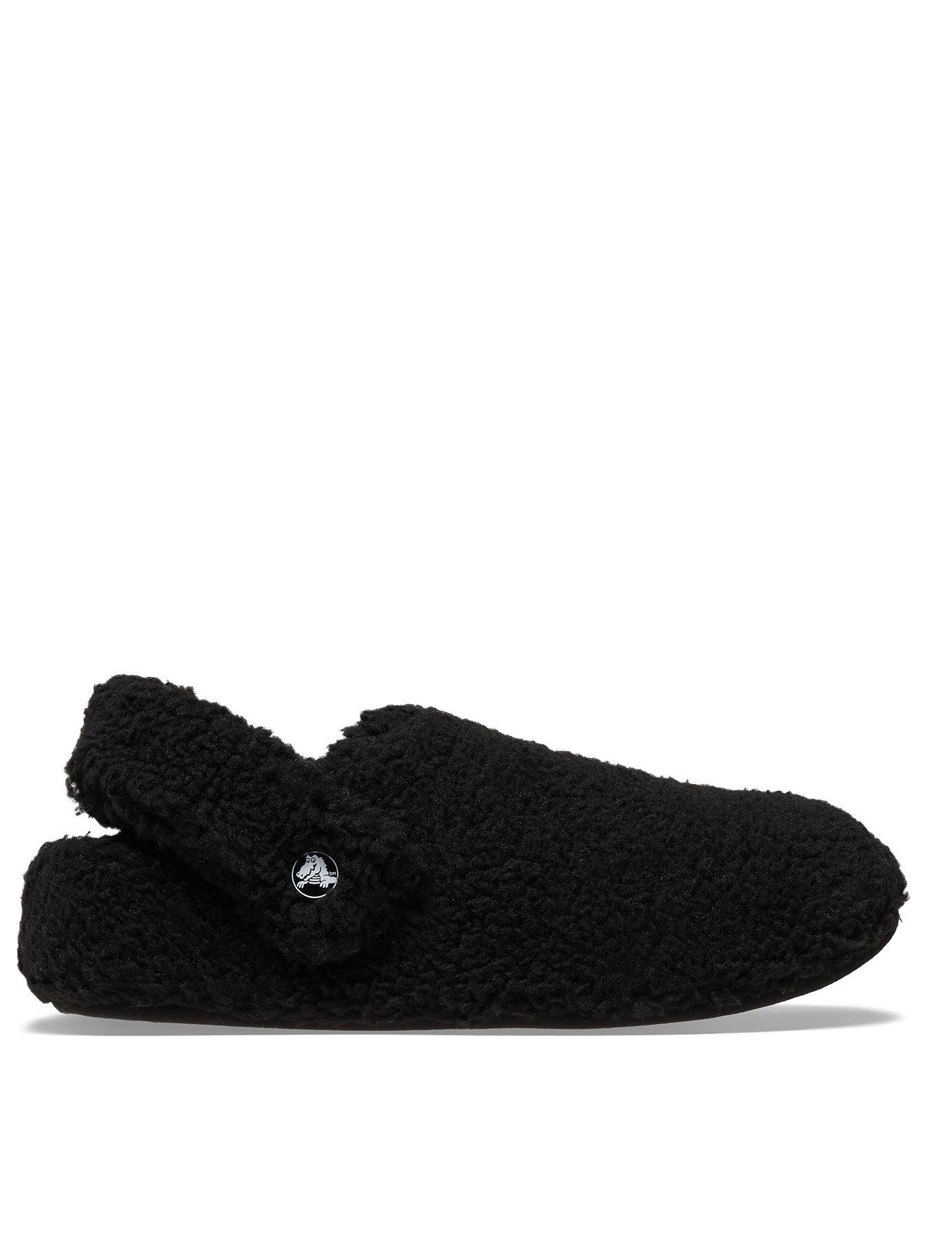 Crocs Men's Classic Cozzzy Slippers - Black