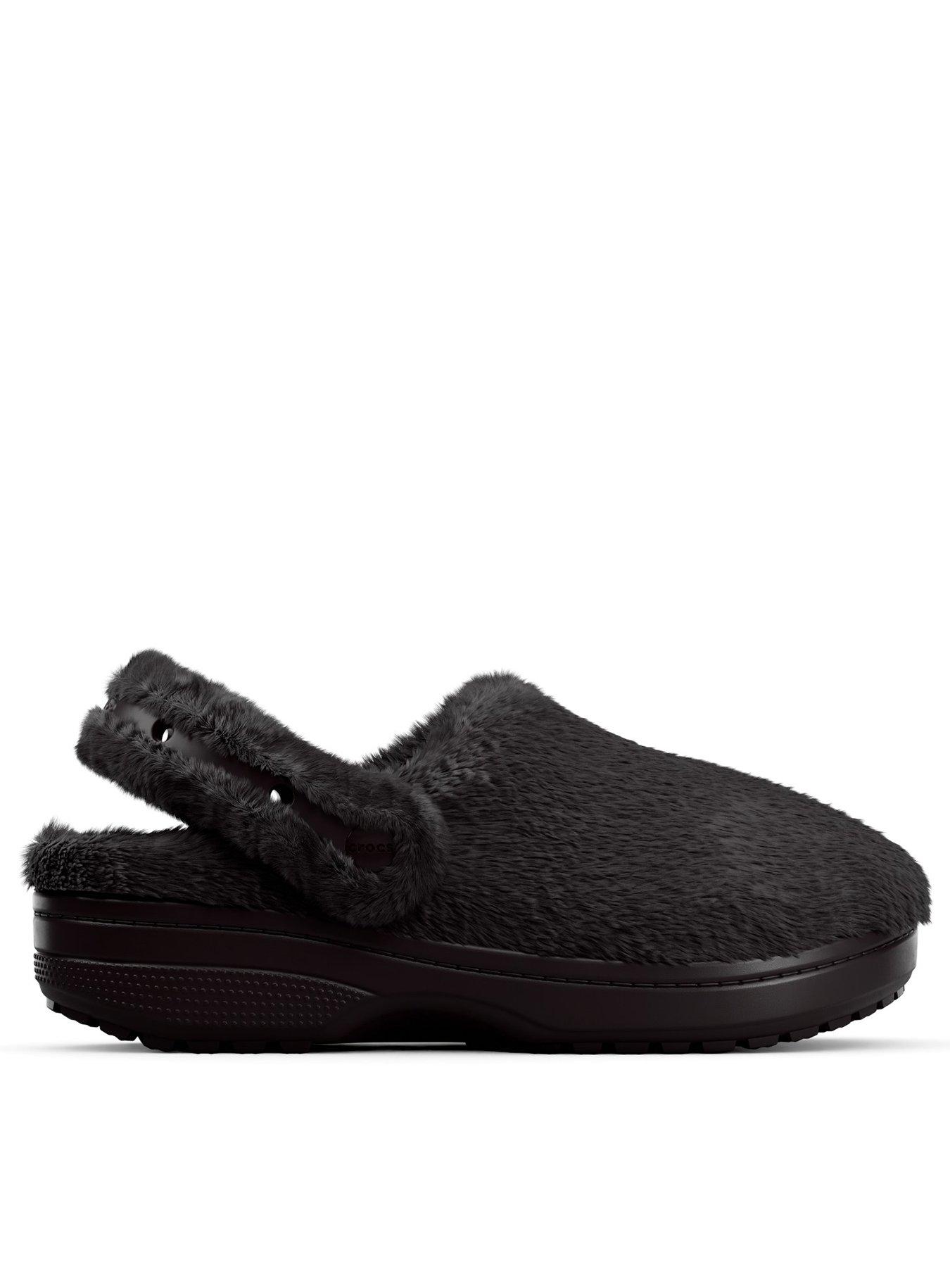 crocs-crocs-mens-classic-unfurgettable-clog-slipper-black