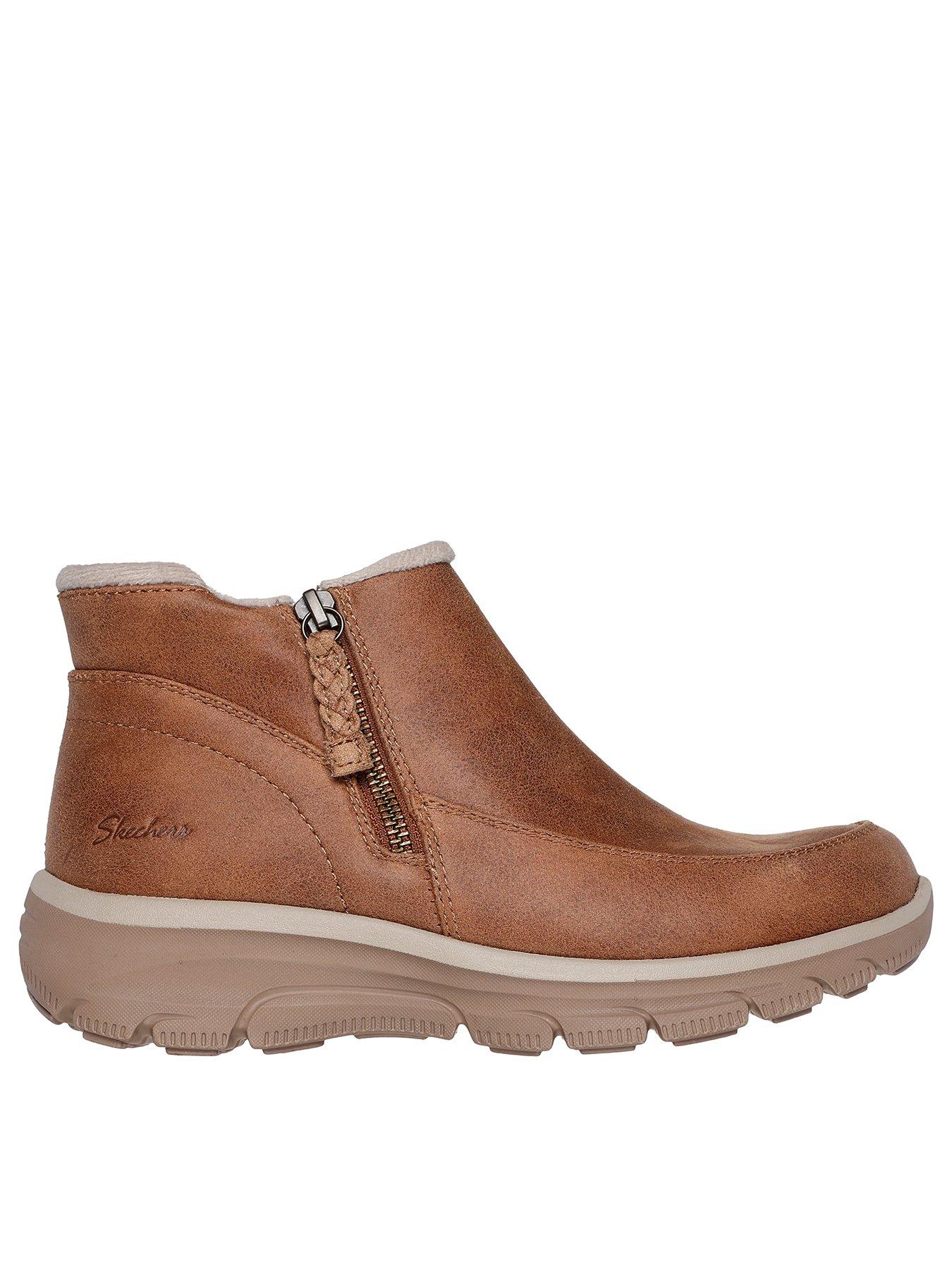 Skechers Easy Going Into Fall Boot - Chestnut