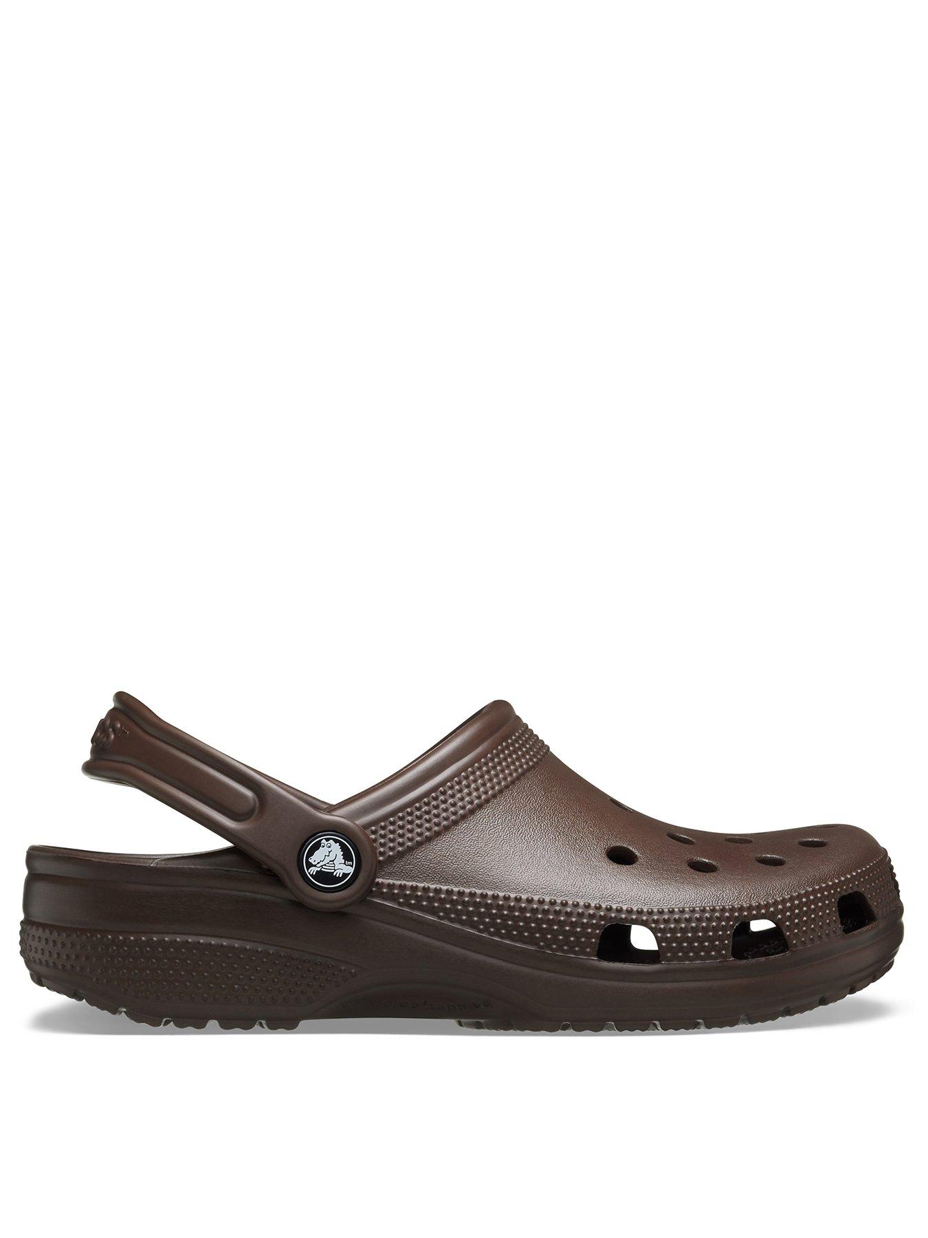 crocs-mens-classic-clog-sandalnbsp--brownfront