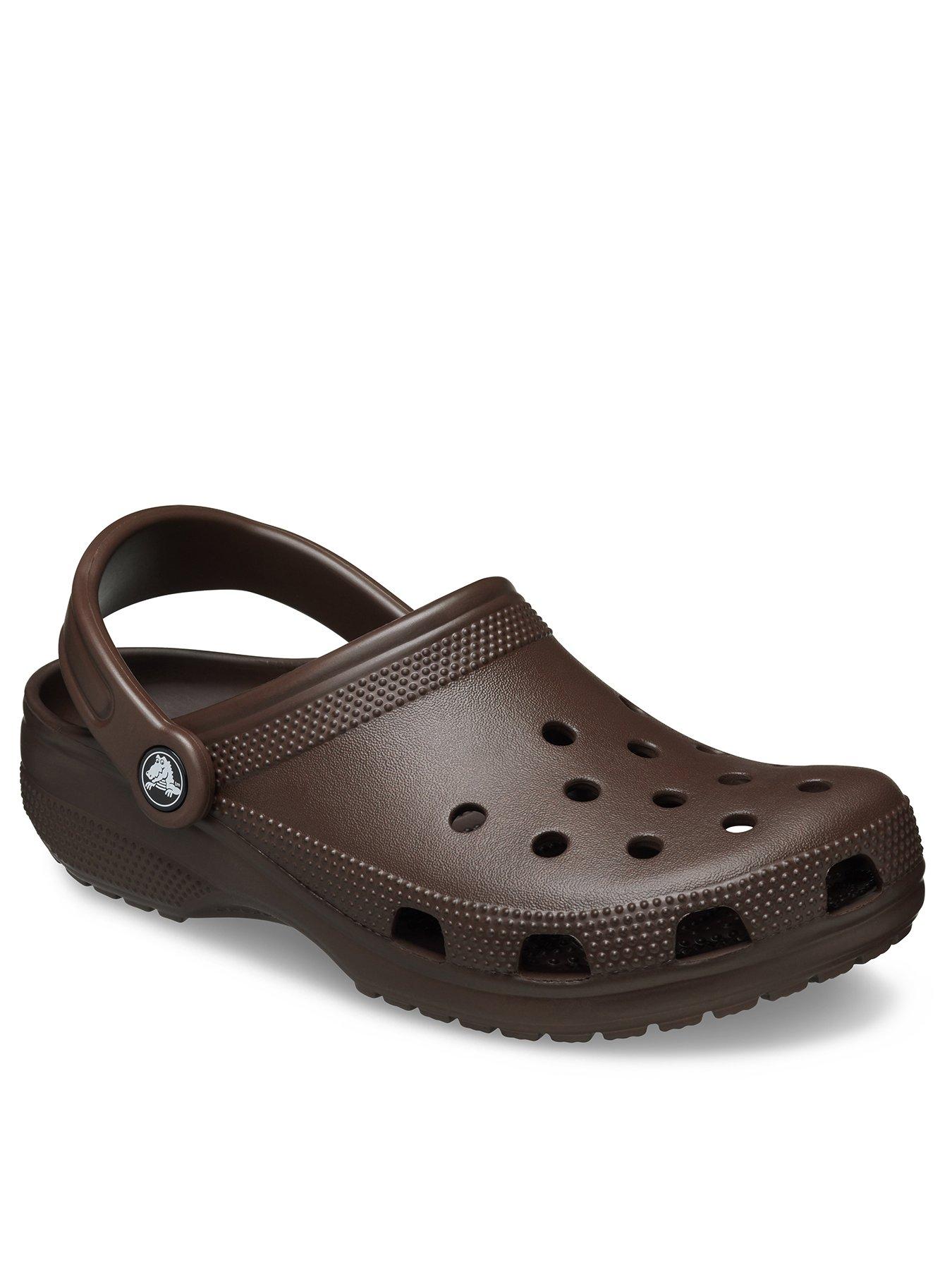 crocs-mens-classic-clog-sandalnbsp--brownstillFront