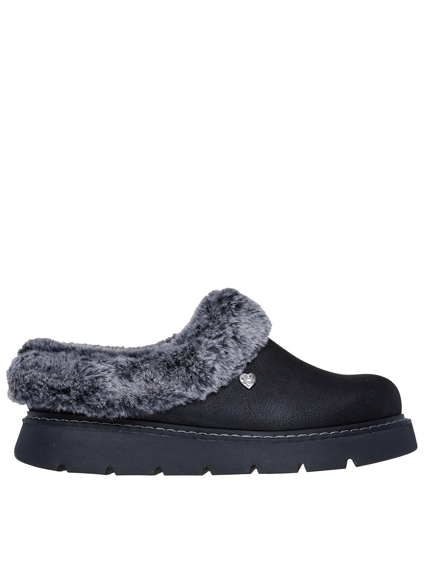 Skechers Keepsakes Lite Cozy Blend Slipper - Black