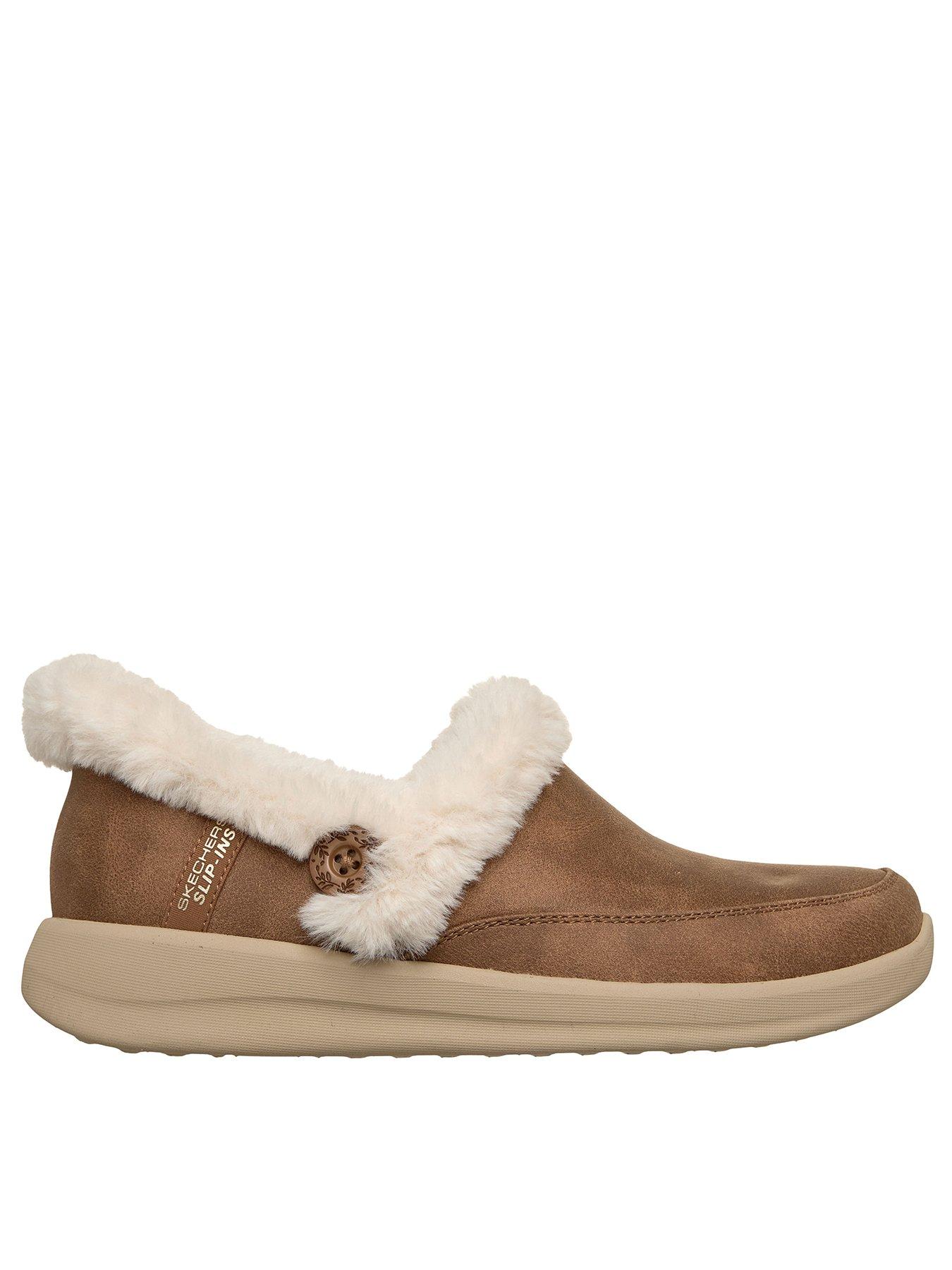 Skechers Cozy Escape Slipper - Chestnut