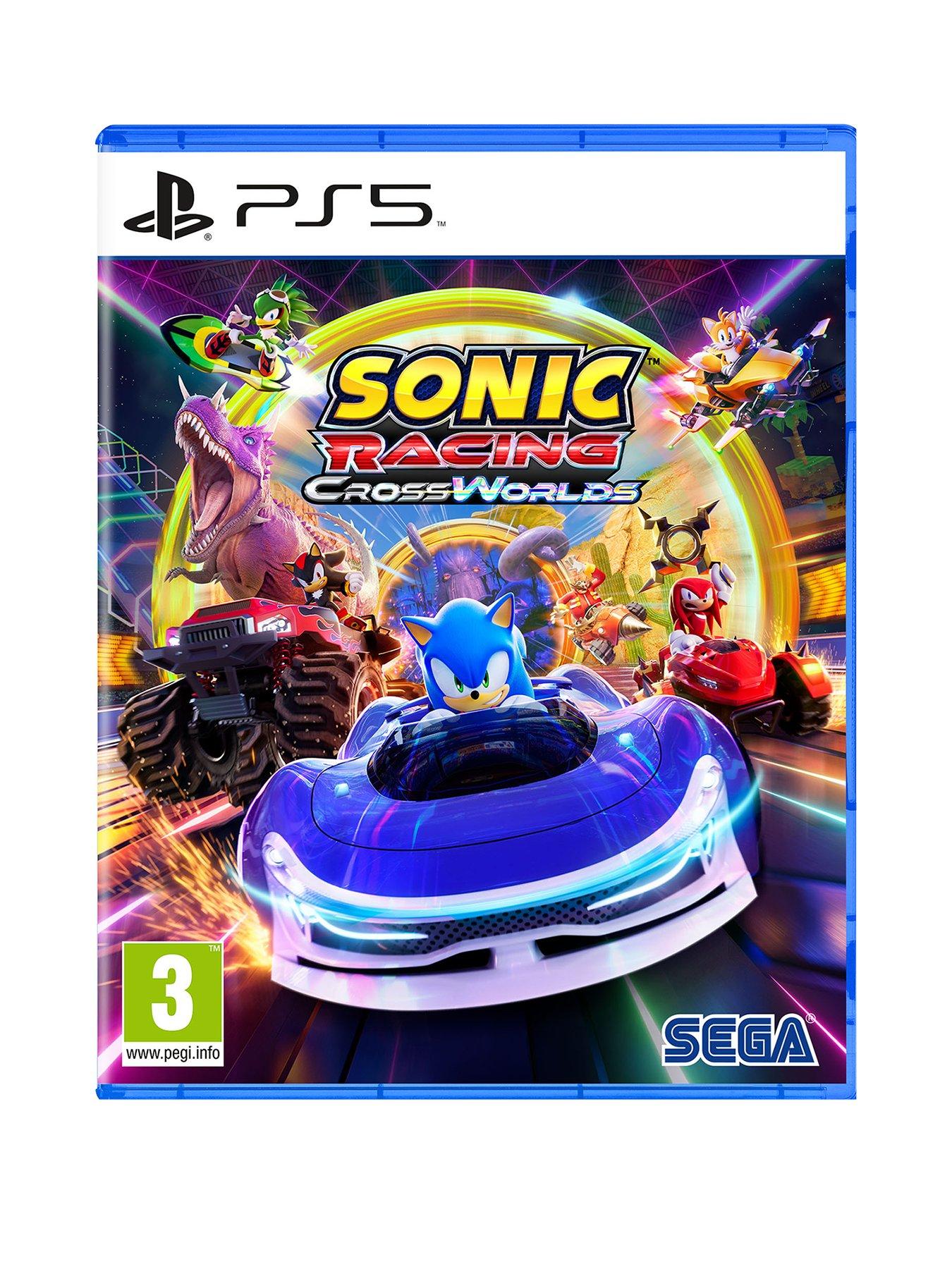 Image 1 of 7 of Playstation Sonic Racing: CrossWorlds for PlayStation 5