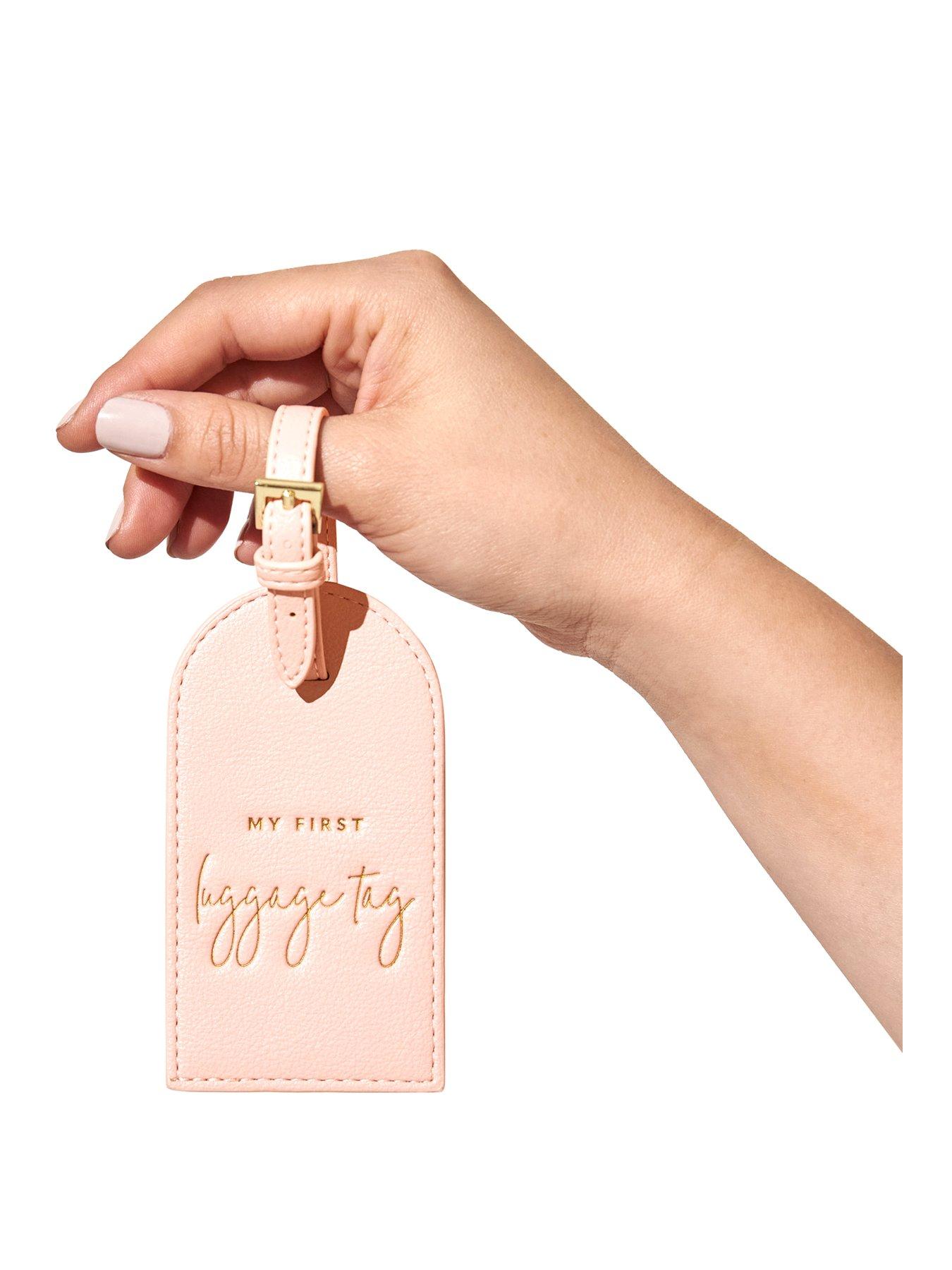 Katie Loxton MY FIRST LUGGAGE TAG , Pink