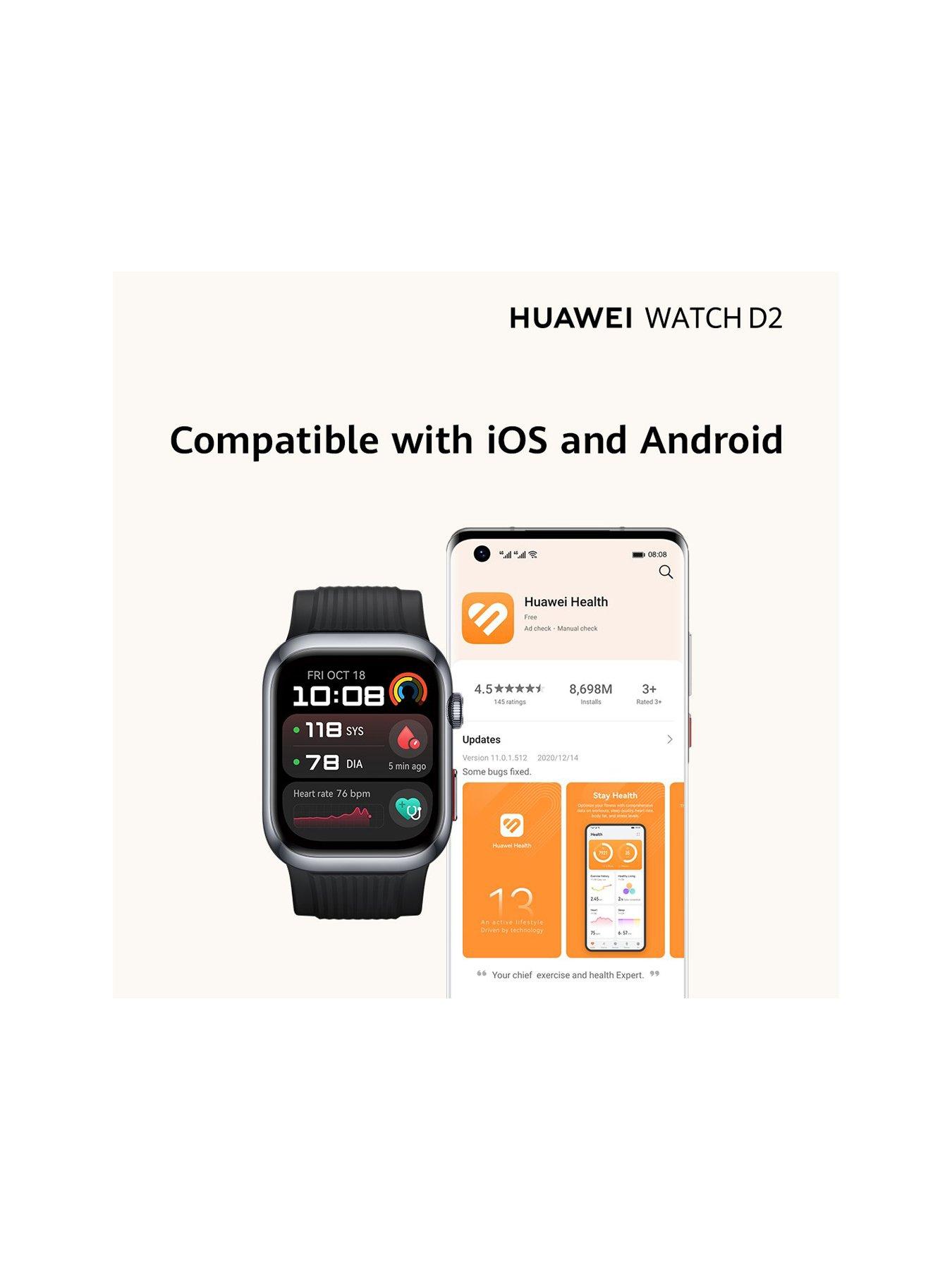 Image 7 of 7 of Huawei Huawei Watch D2 Black