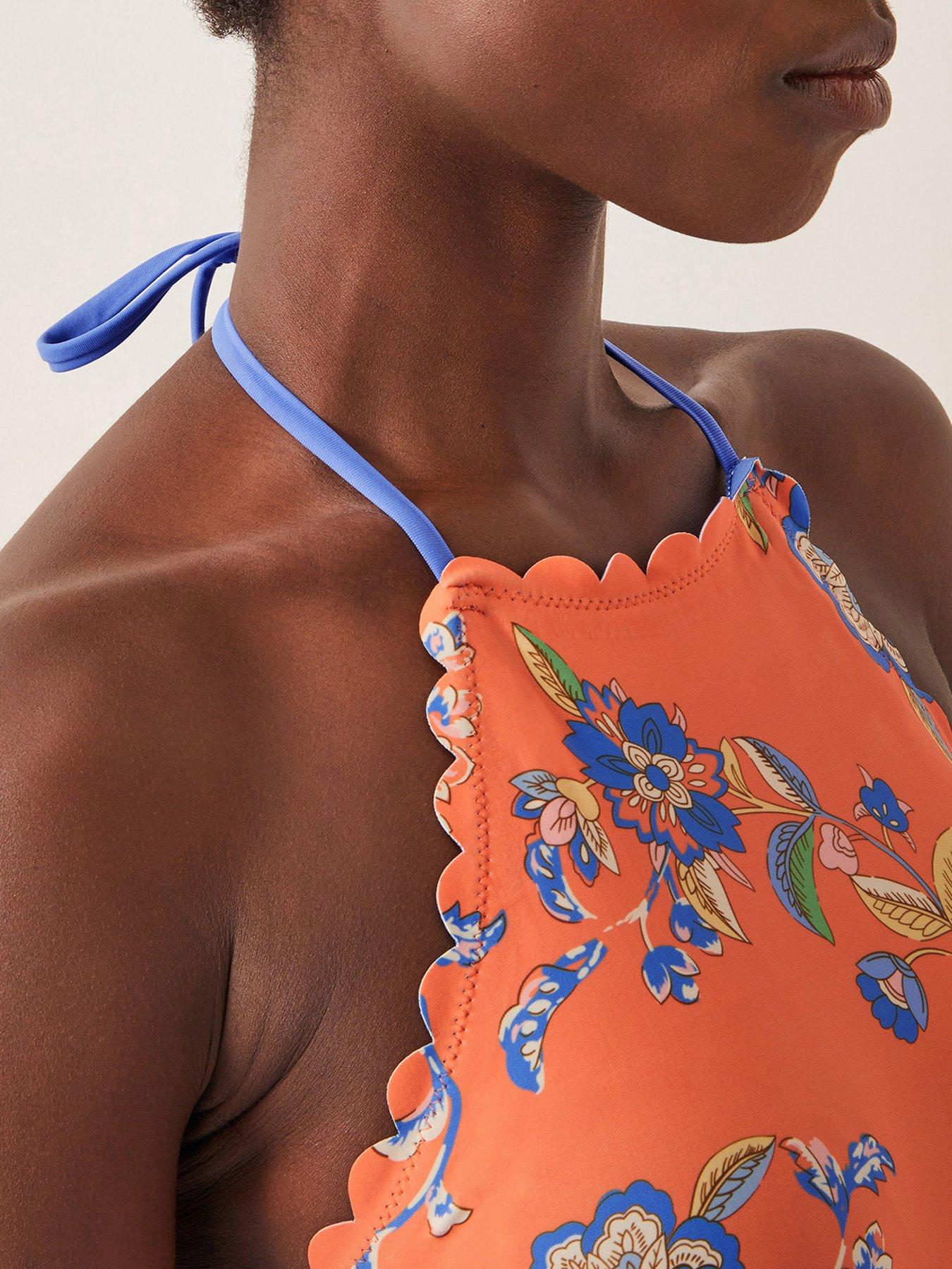 Image 5 of 5 of Monsoon Kaia Swimsuit - Orange