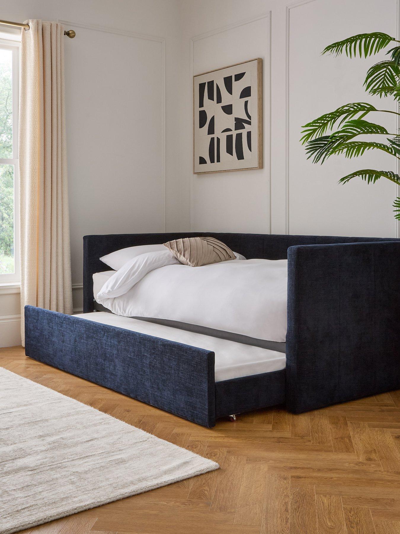 The Very Collection Newport Day Bed with Low Level Trundle and Mattress Options (Buy  &  SAVE!) - FSC® Certified