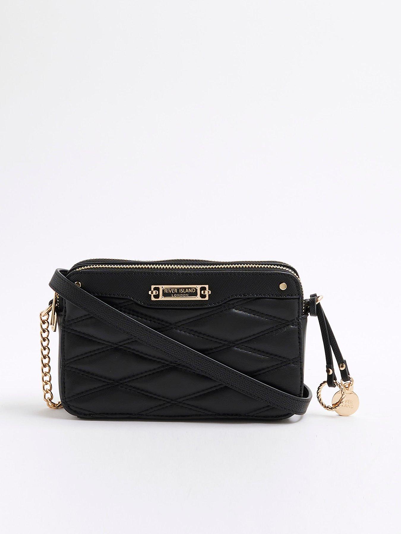 undefined 2664 Quilted Soft Boxy Bag - Black