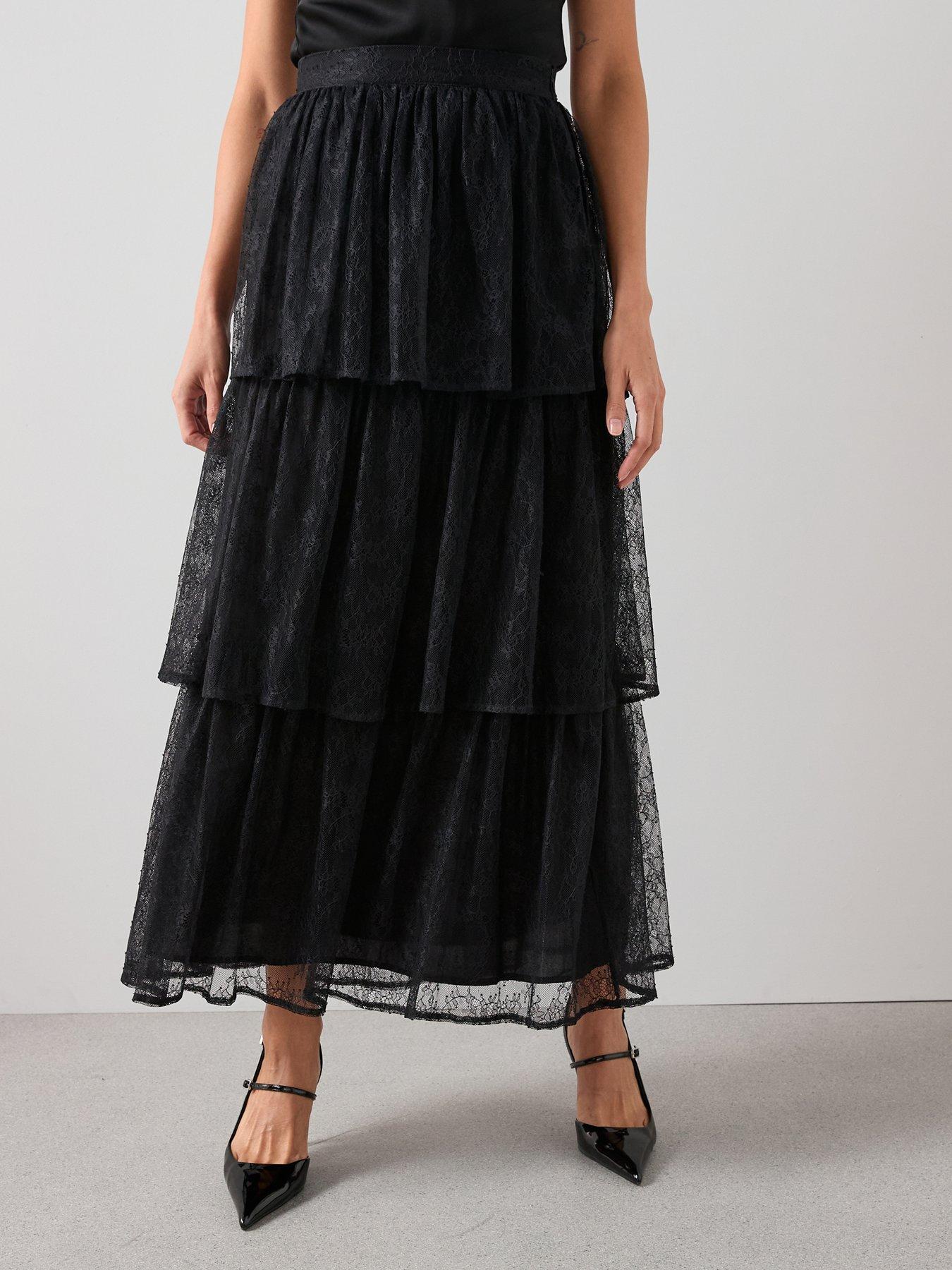 the-very-collection-lace-tiered-maxi-skirt-black