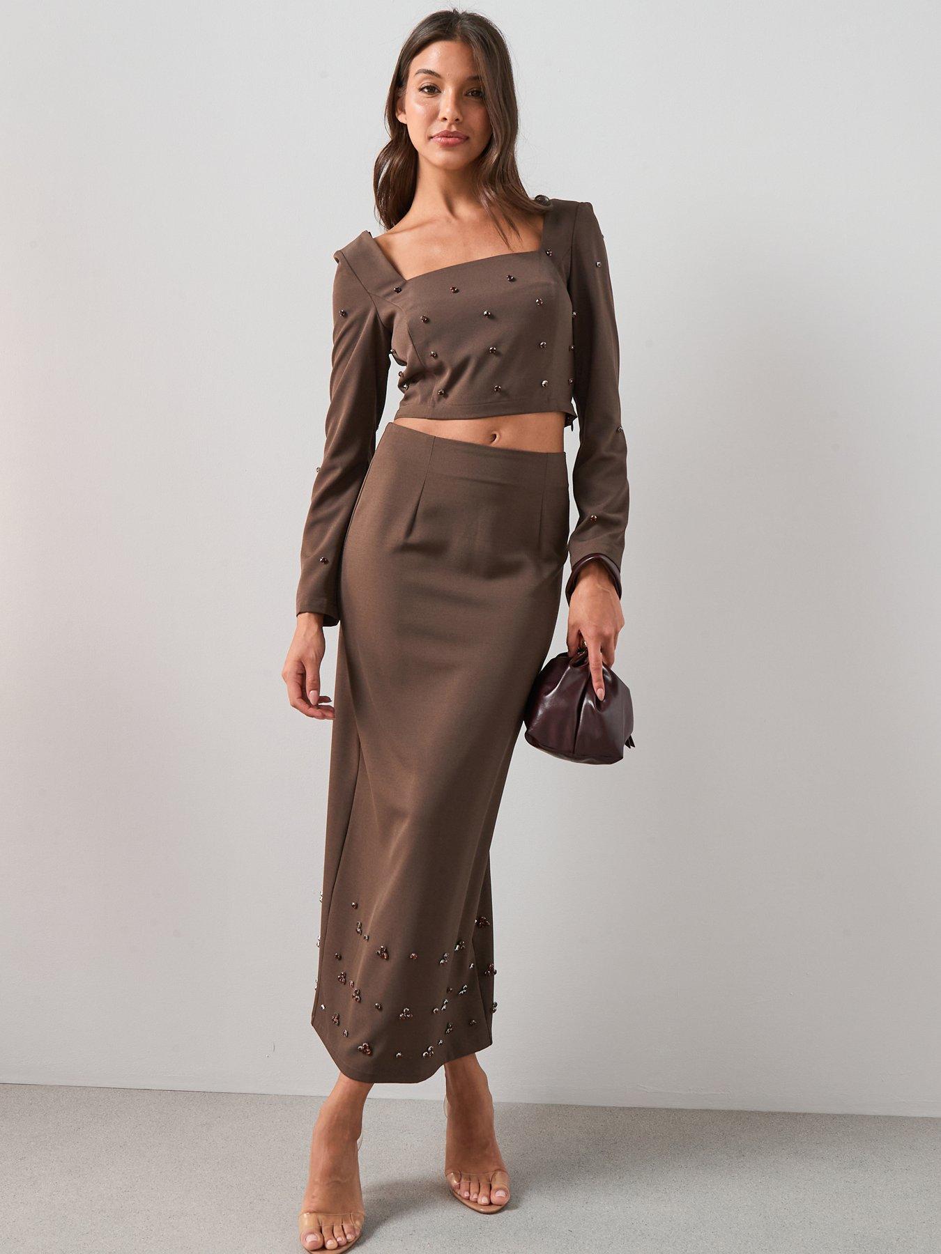 the-very-collection-embellished-detail-top-brown