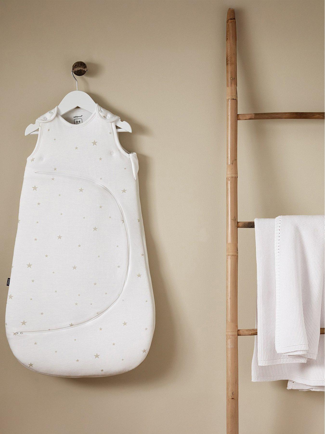 Snuz SnuzPouch 6-18 months, 2.5 Tog - White/Star