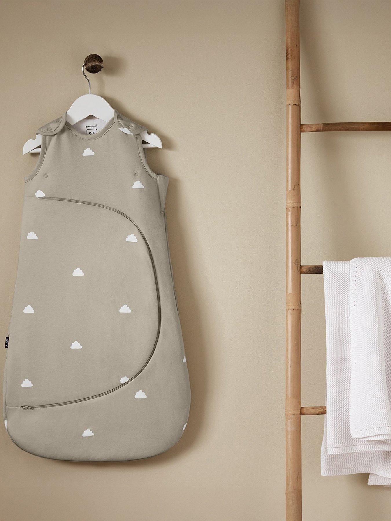 Image of Snuz SnuzPouch 0-6 months, 1.0 Tog - Grey/Cloud