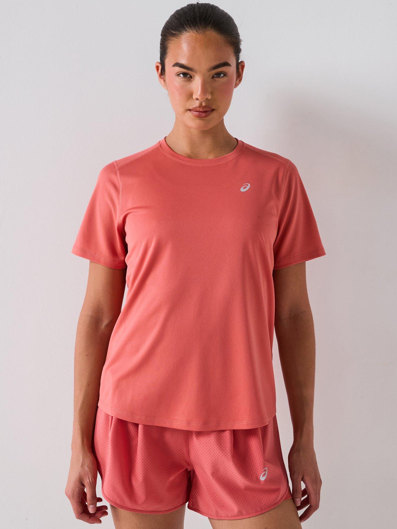 Asics Womens Running Core T-shirt - Pink