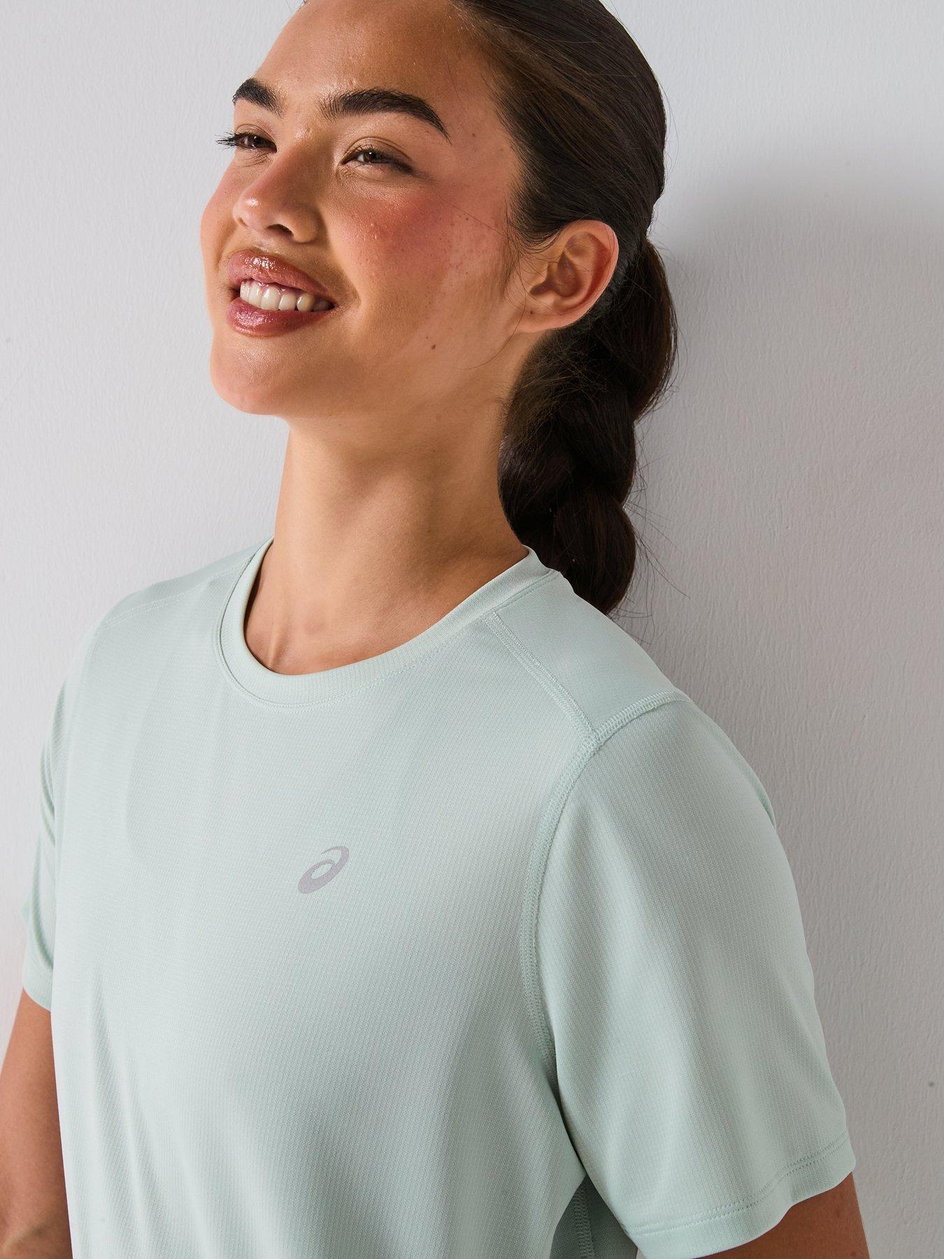 Image 6 of 6 of Asics Womens Running Core T-shirt - Green