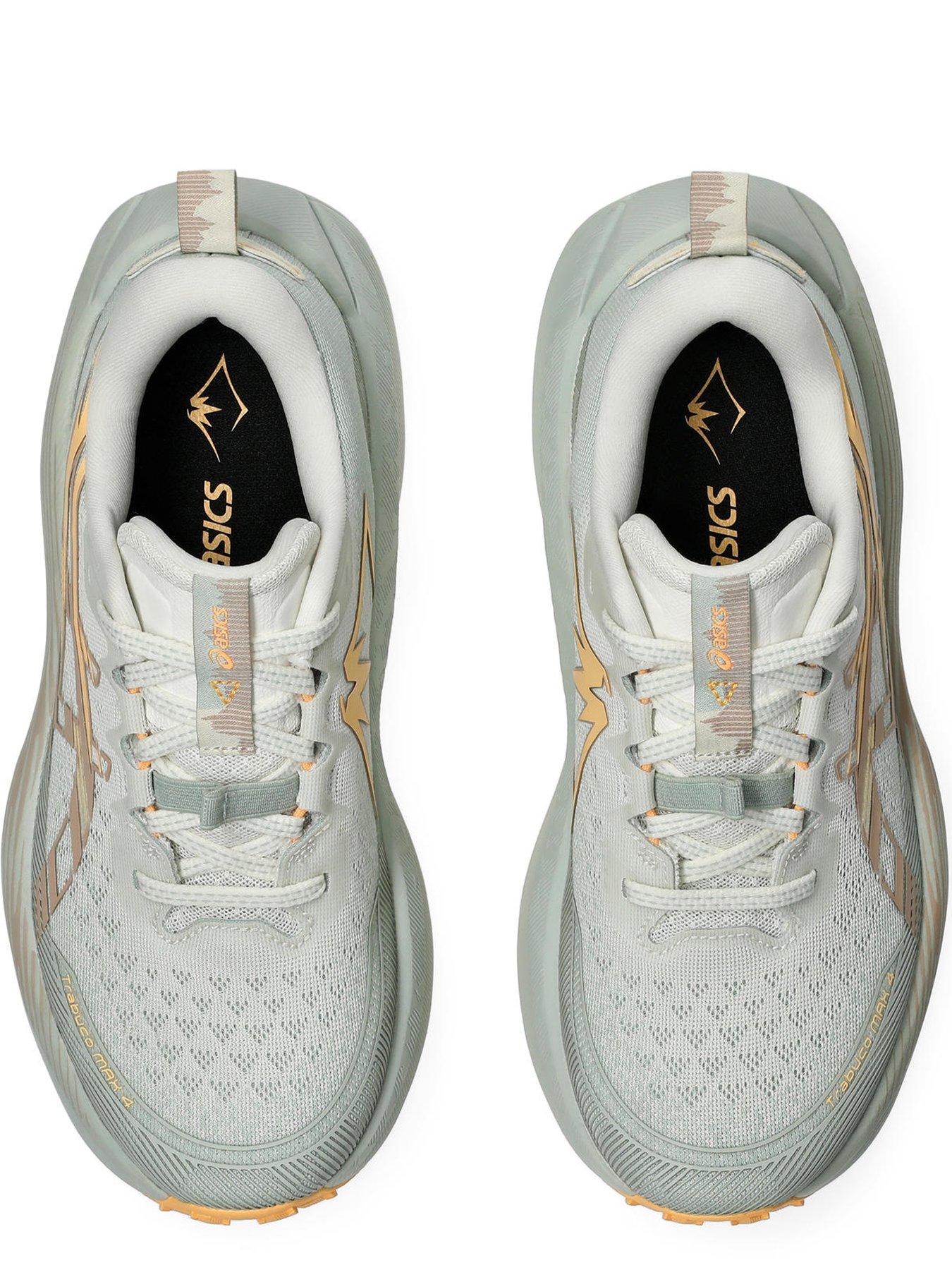 asics-womens-trail-running-trabuco-max-4-trainers-greenorangeoutfit