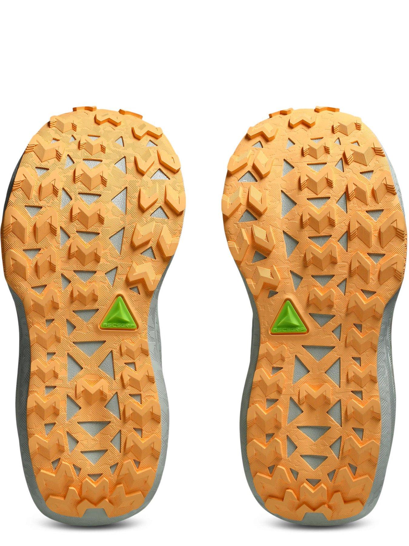asics-womens-trail-running-trabuco-max-4-trainers-greenorangedetail